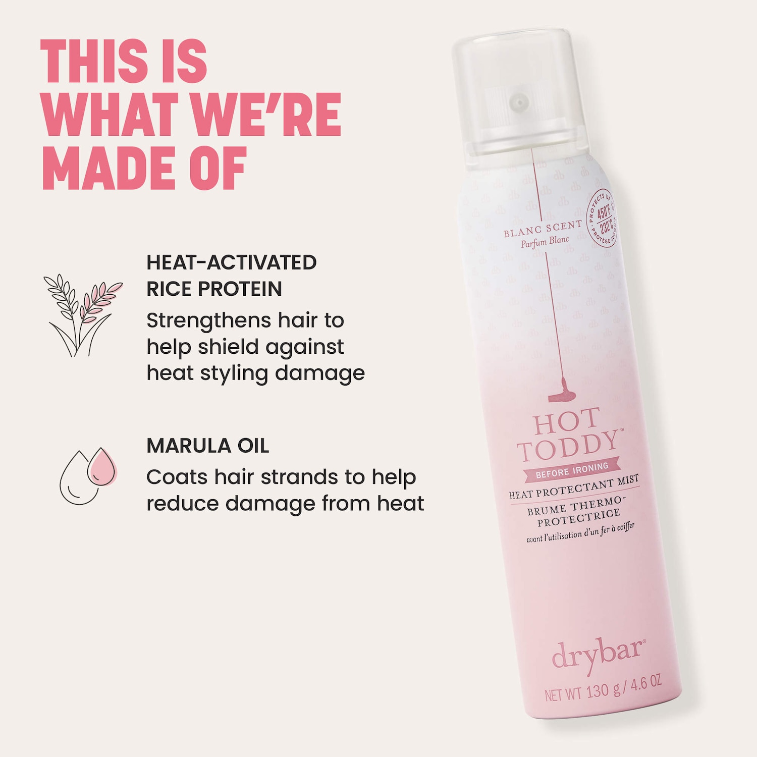 Hot Toddy Heat Protectant Mist