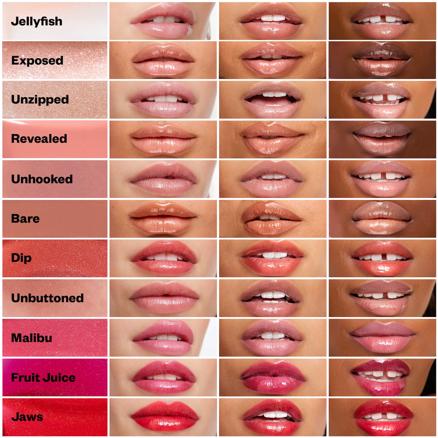 Wet Lip Oil Plumping Peptide Treatment Gloss