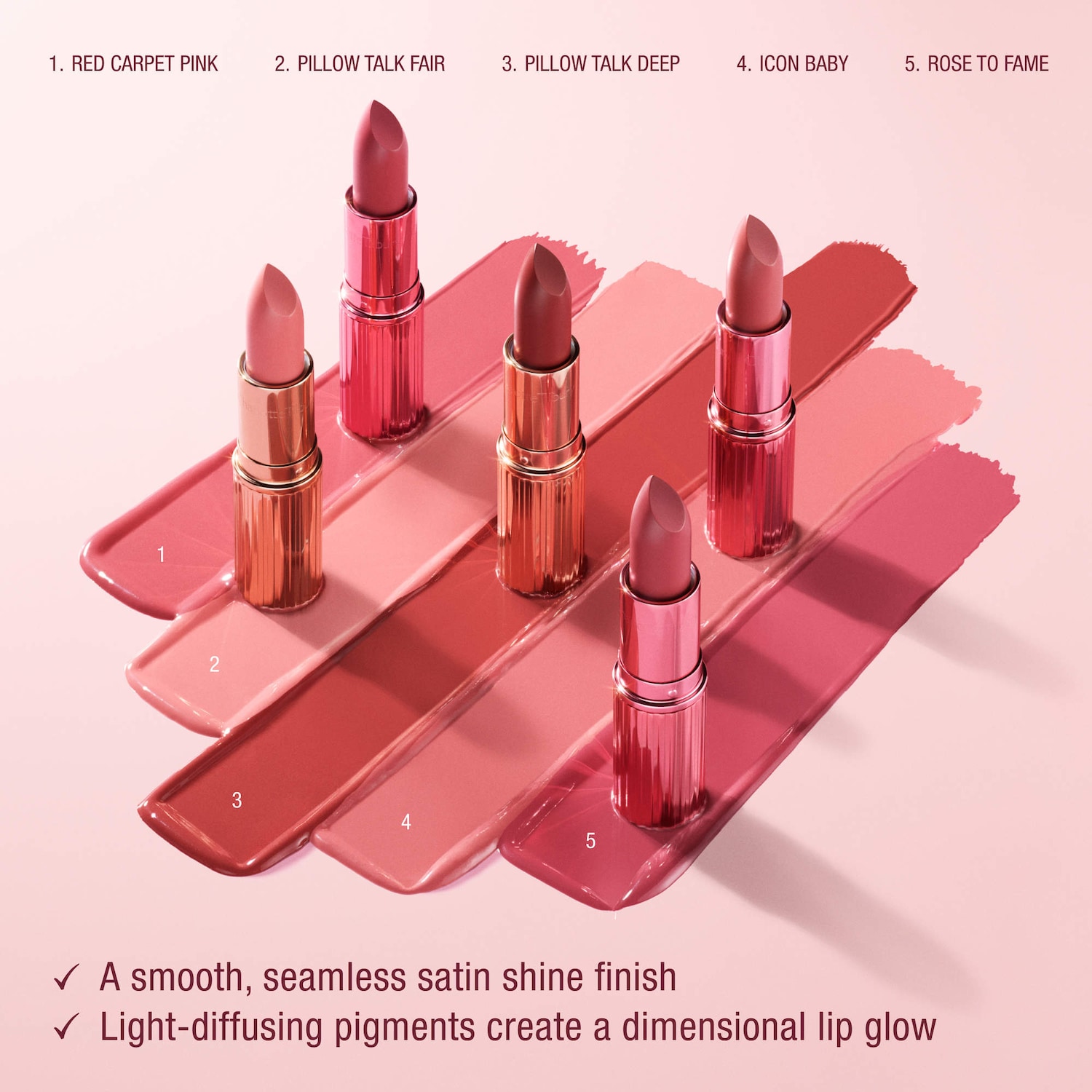 K.I.S.S.I.N.G Satin Shine Lipstick