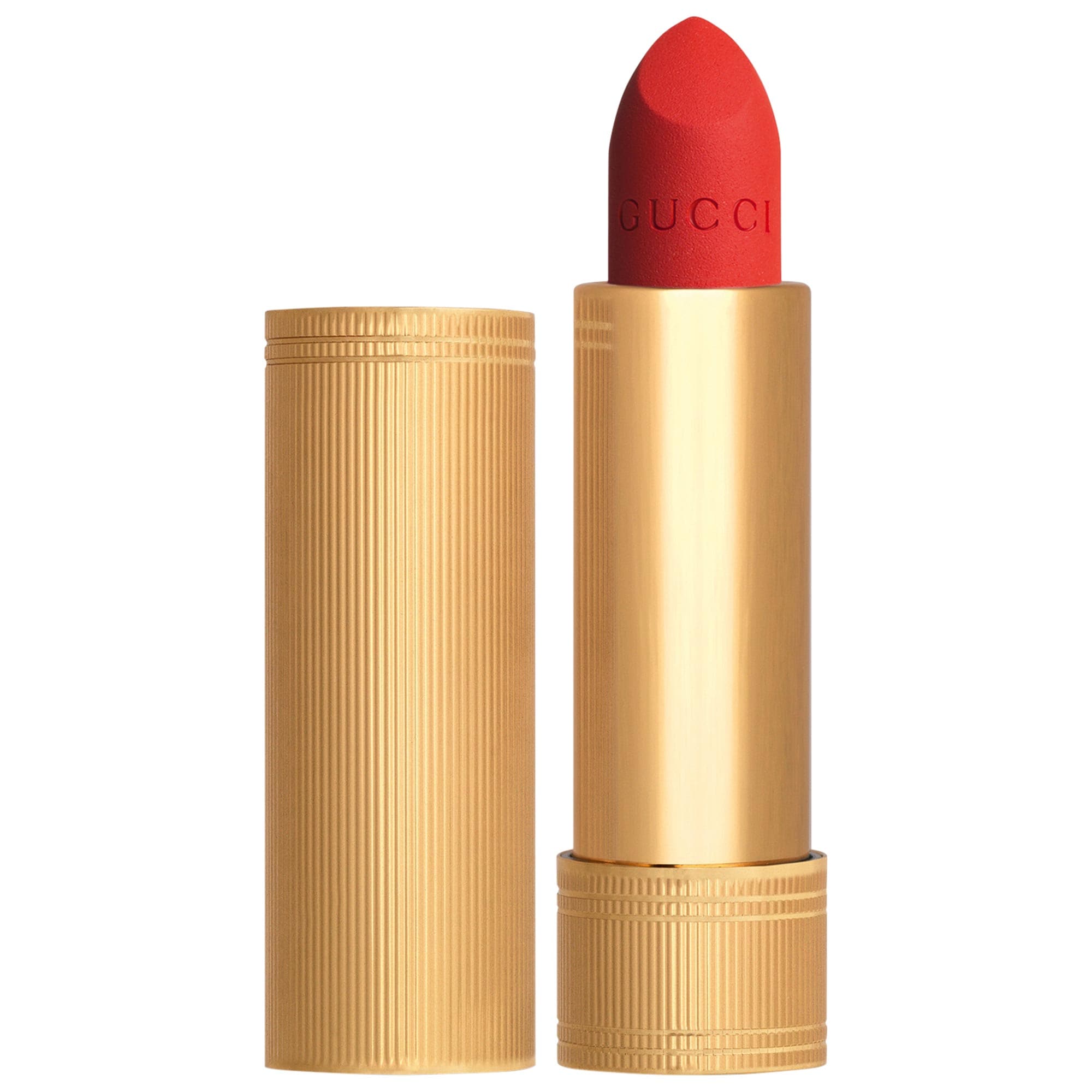 Thumbnail of Gucci Velvet Matte Lipstick 302 Agatha Orange
