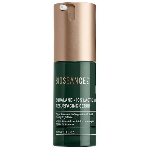 Обновляющая сыворотка со скваланом и 10% молочной кислоты Biossance