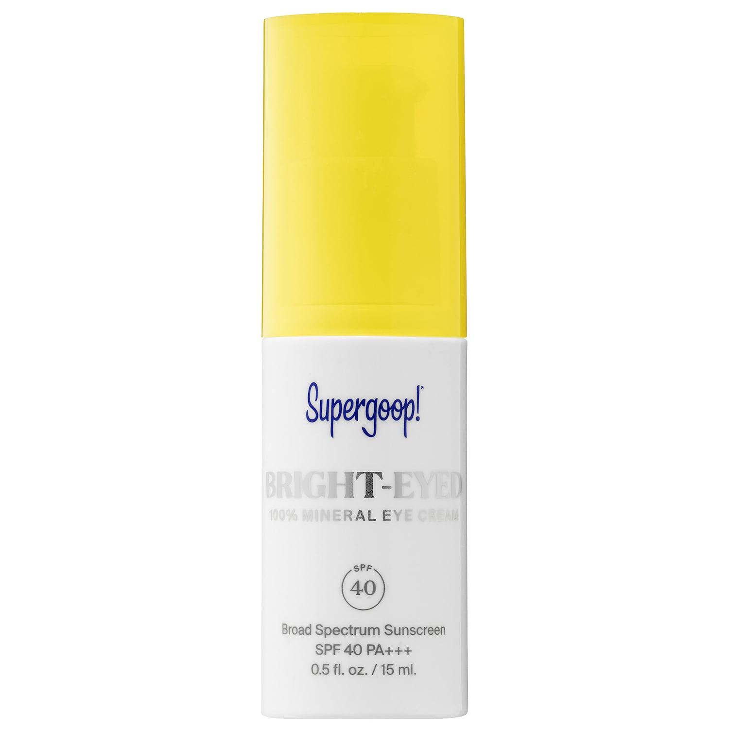 Минеральный крем для глаз Supergoop! Bright-Eyed SPF 40 — фото 1