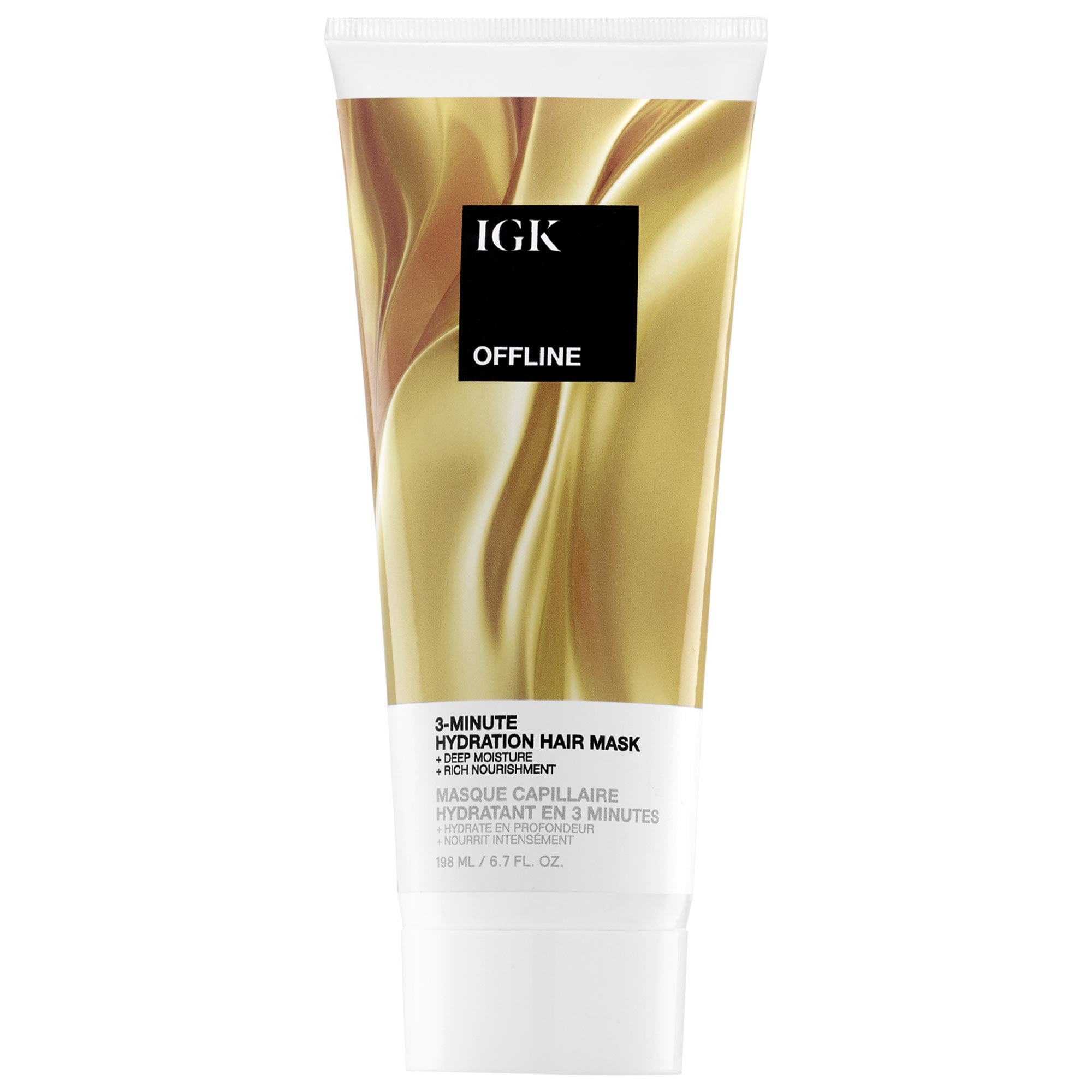 Shop Igk Offline 3-minute Hydration Hair Mask 6.7 oz/ 198 ml