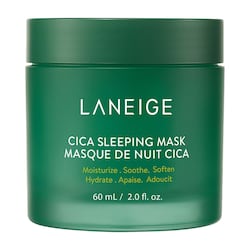 Cica Sleeping Mask with Centella Asiatica for Moisture Barrier Support