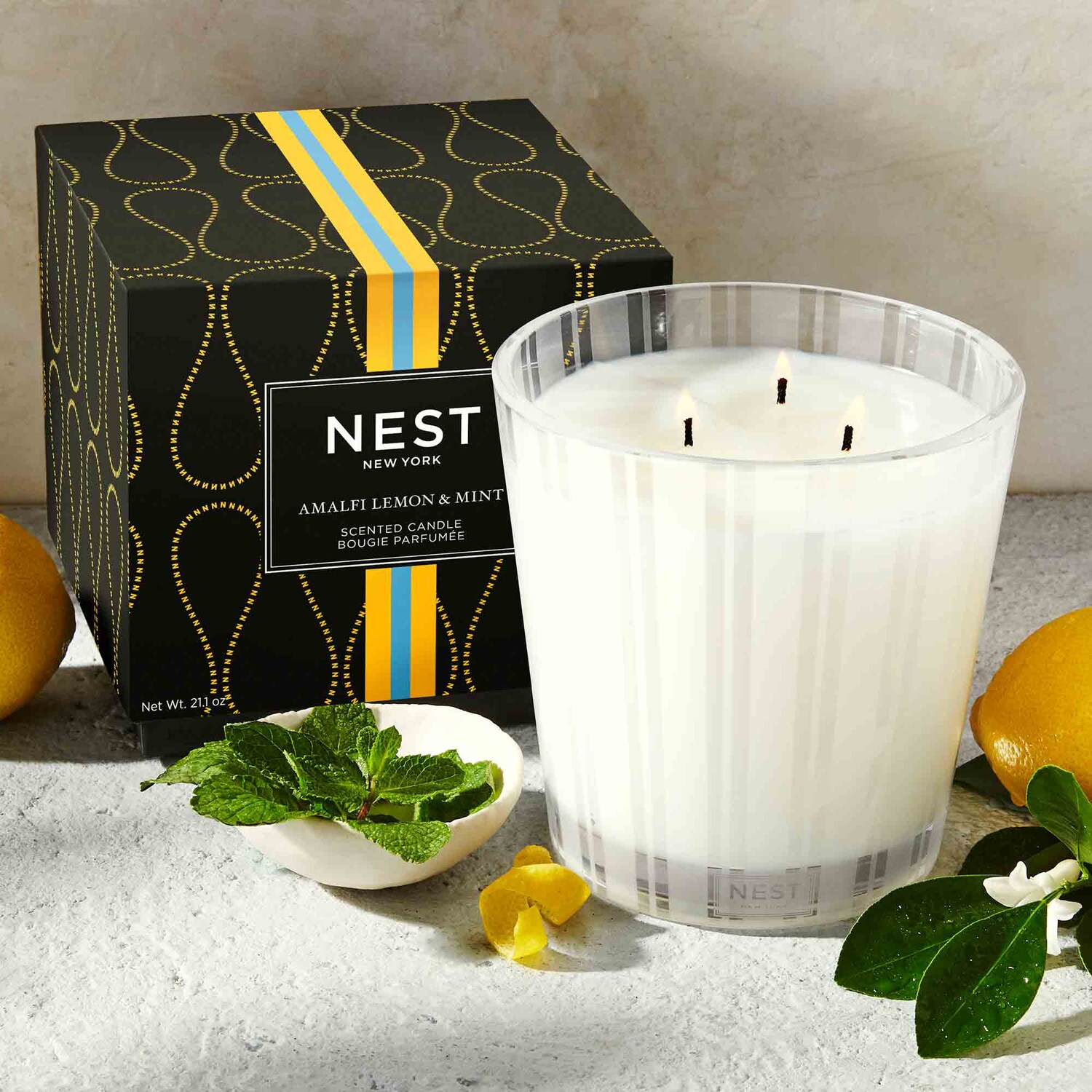 NEST New York Amalfi Lemon & Mint Candle Pacific City