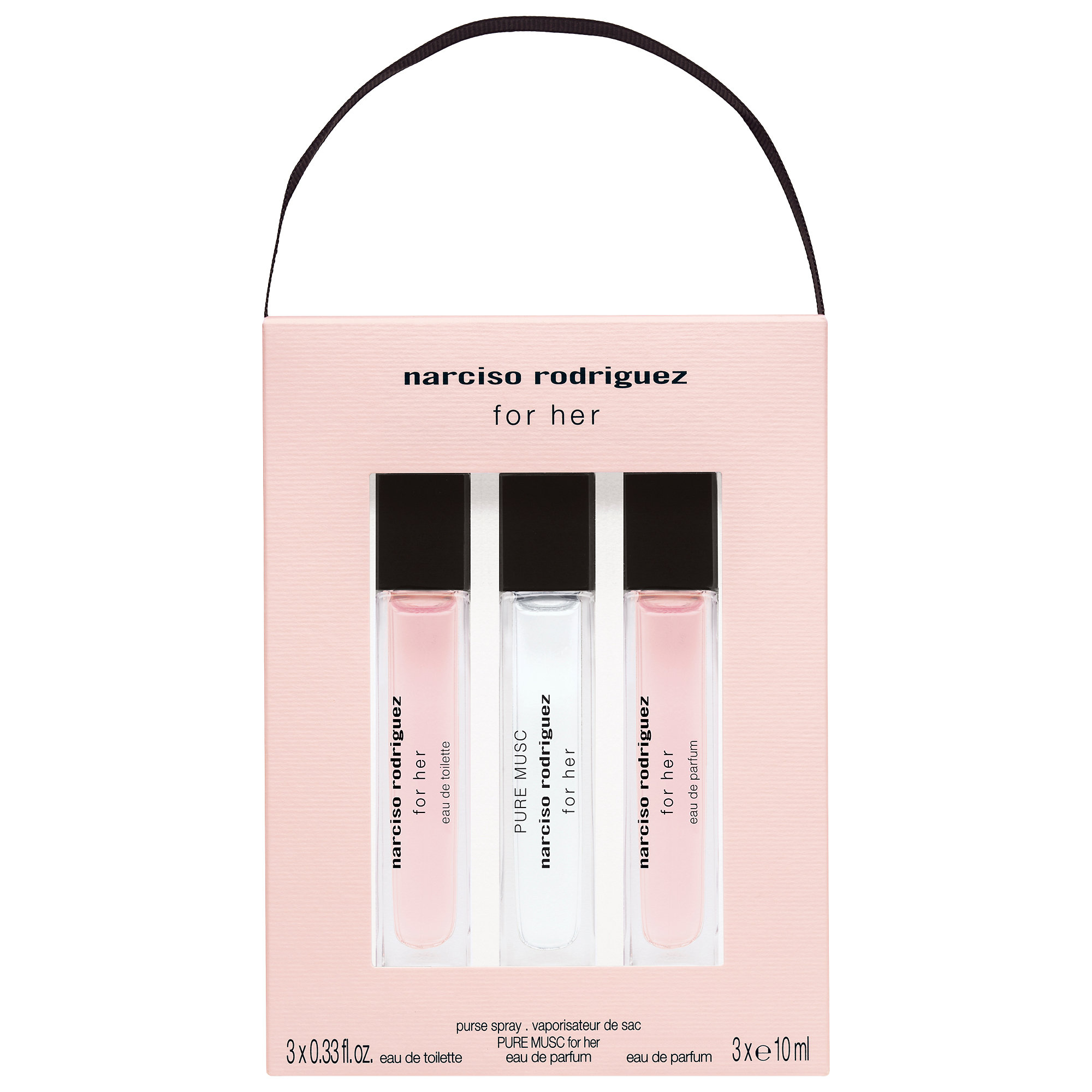 NARCISO RODRIGUEZ PERFUME TRAVEL SPRAY SET,P455424