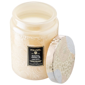 VOLUSPA - Santal Vanille Glass Jar Candle
