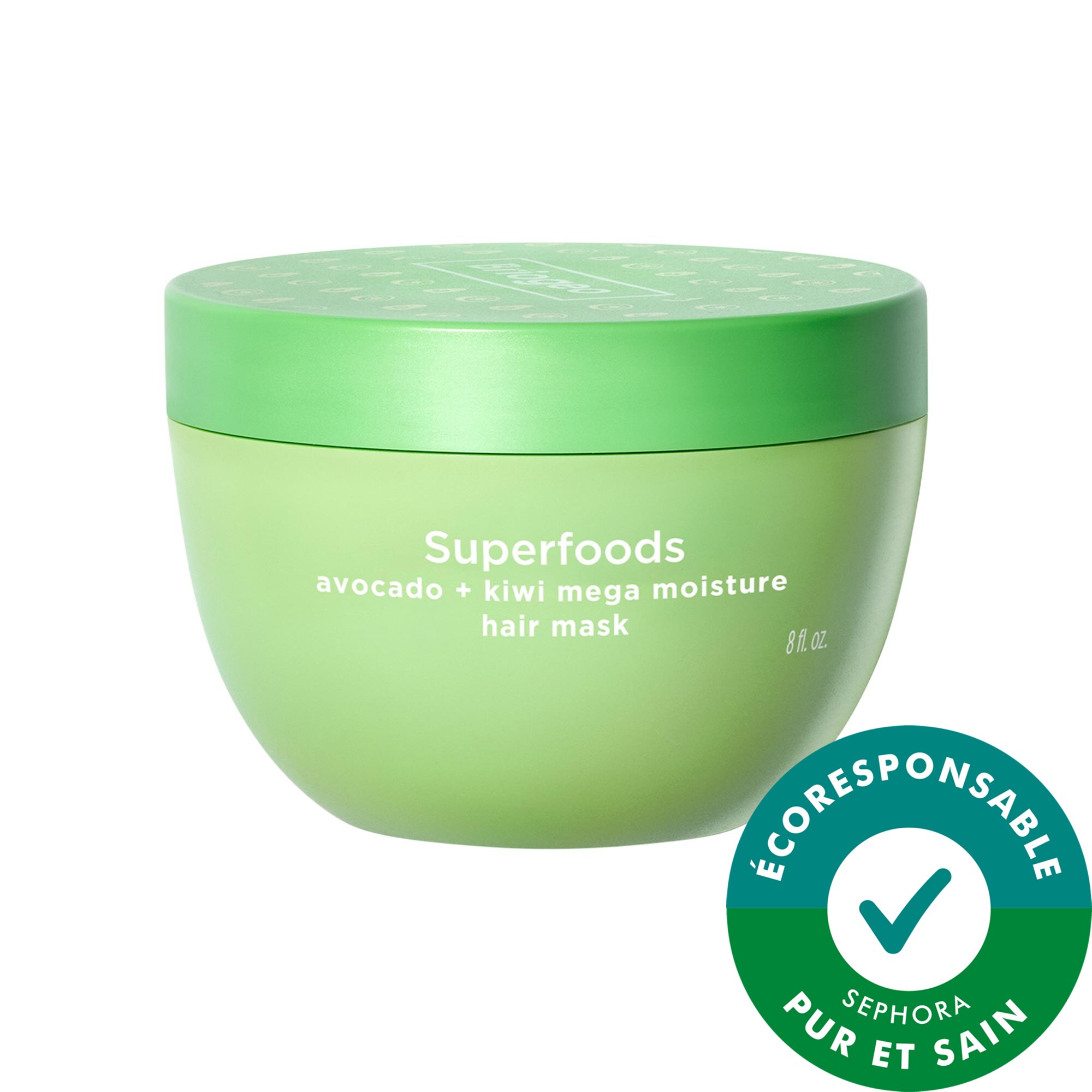 Briogeo Masque capillaire ultra hydratant Superfoods avocat + kiwi 8.0 oz/ 240 mL
