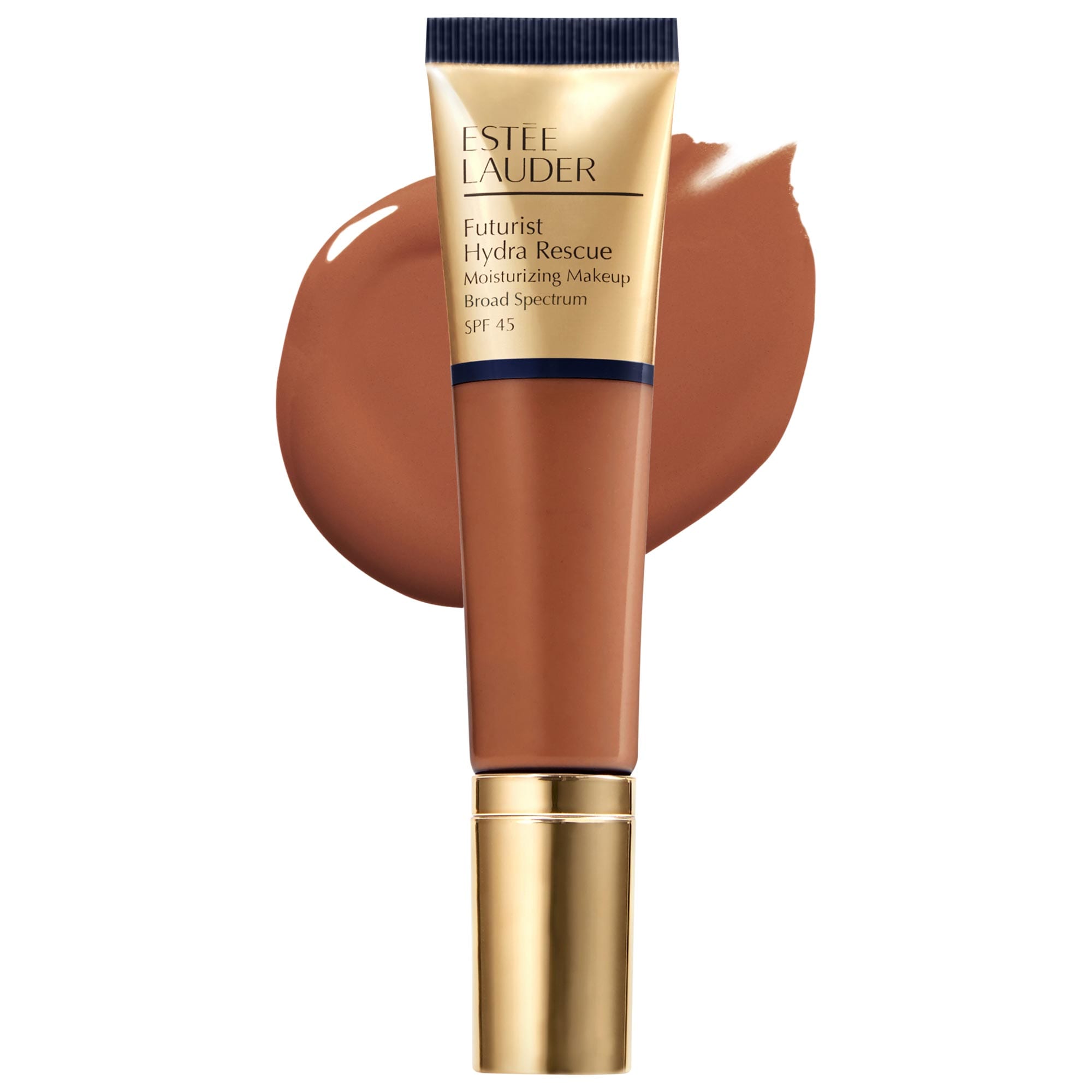 Estée Lauder Futurist Hydra Rescue Moisturizing Foundation SPF 45 with Vitamin E 6C1 Rich Cocoa 1.2 fl oz/ 35 mL