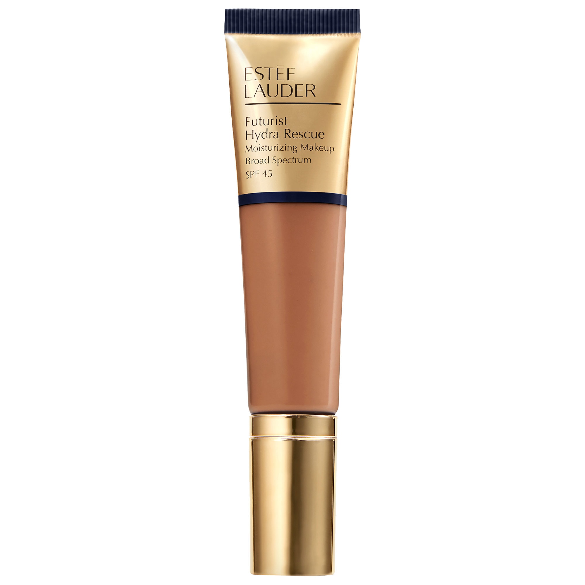 ESTÉE LAUDER FUTURIST HYDRA RESCUE MOISTURIZING FOUNDATION SPF 45 WITH VITAMIN E 5N2 AMBER HONEY 1.2 FL OZ/ 35 ML