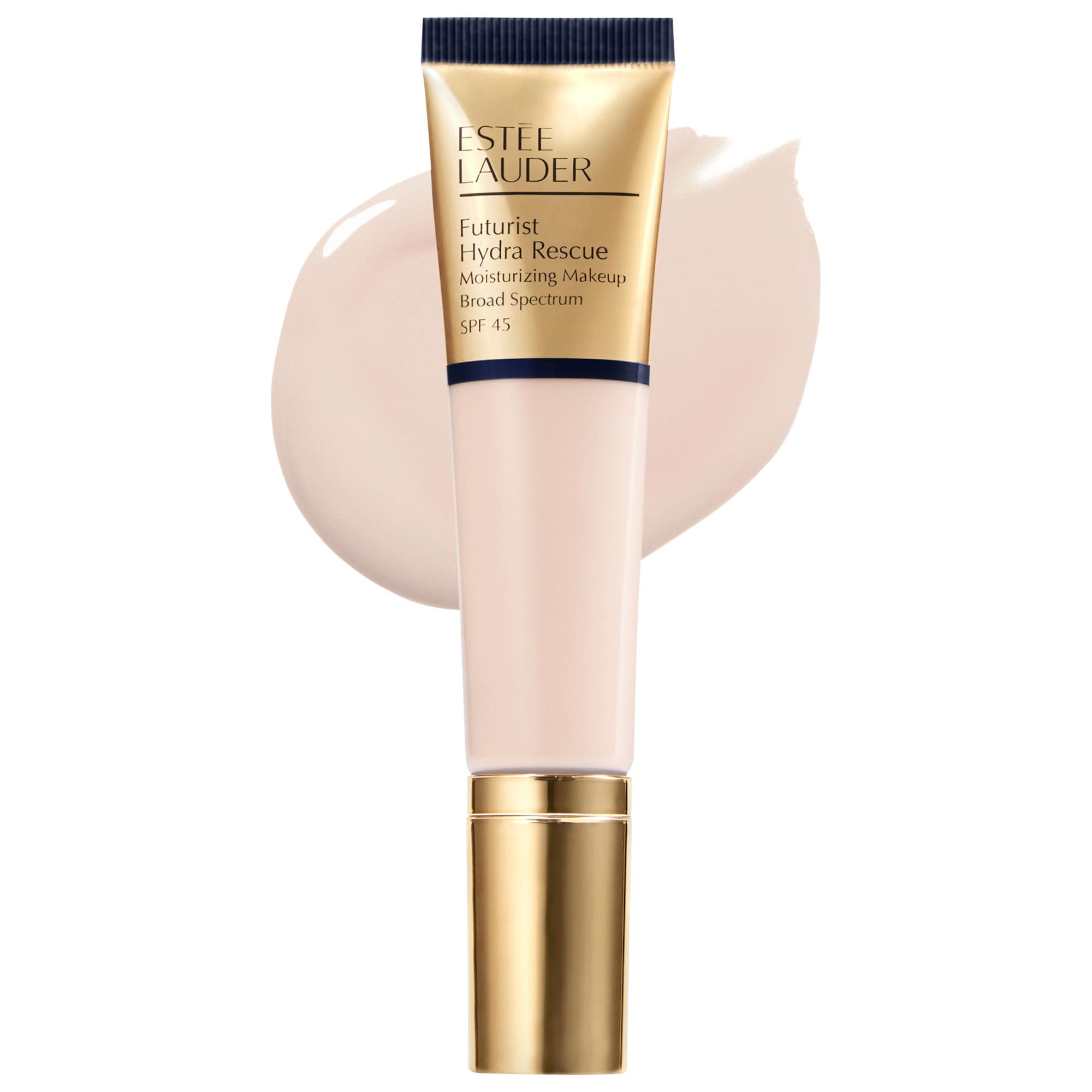 Estée Lauder Futurist Hydra Rescue Moisturizing Foundation SPF 45 with Vitamin E 1N0 Porcelain 1.2 fl oz/ 35 mL
