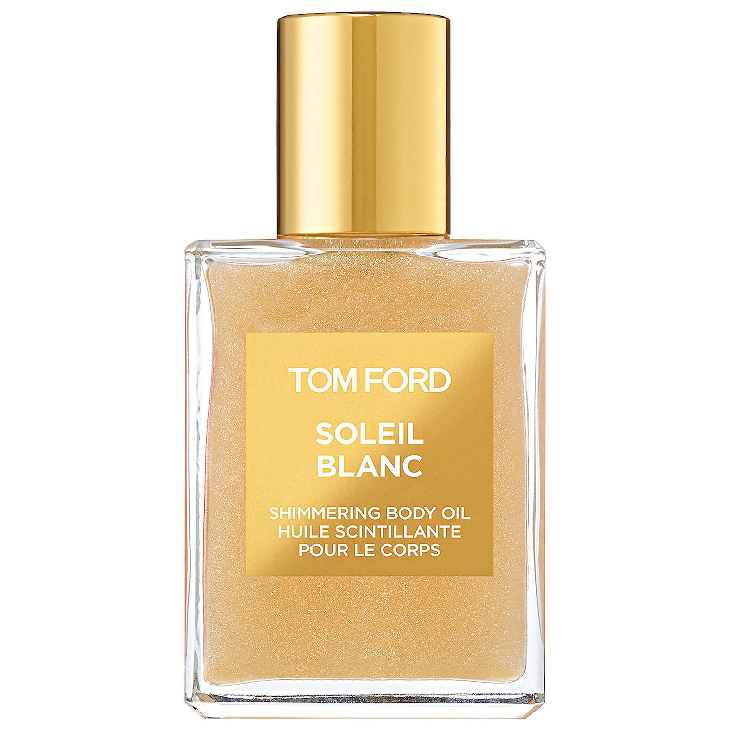 Мини-мерцающее масло для тела Tom Ford Soleil Blanc с амброй и бергамотом — фото 1