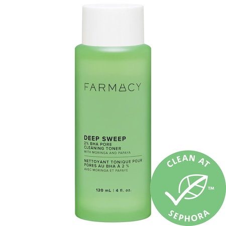 Deep Sweep 2% BHA Pore Cleaning Toner with Moringa + Papaya