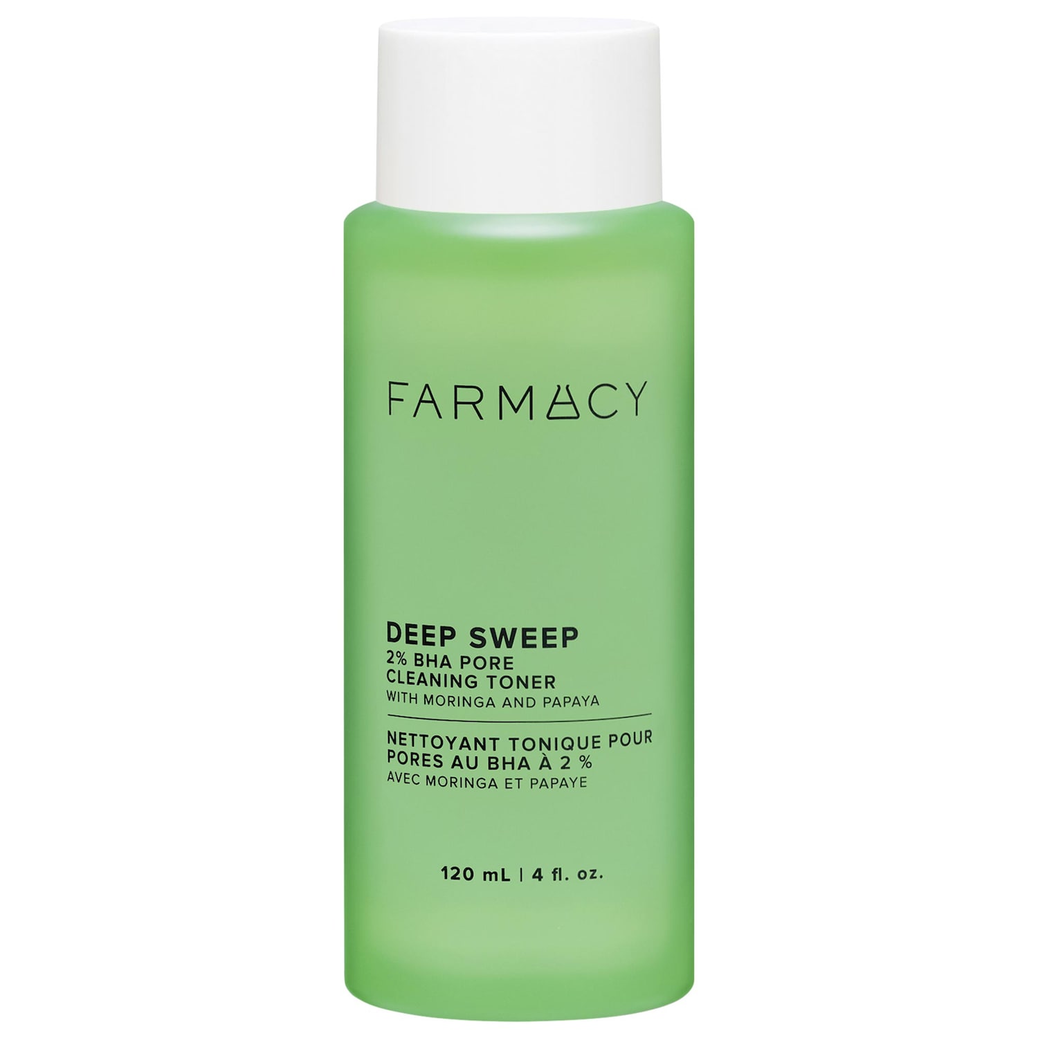 Тонер для очищения пор Farmacy Deep Sweep с 2% BHA, моринга и папайя — фото 1