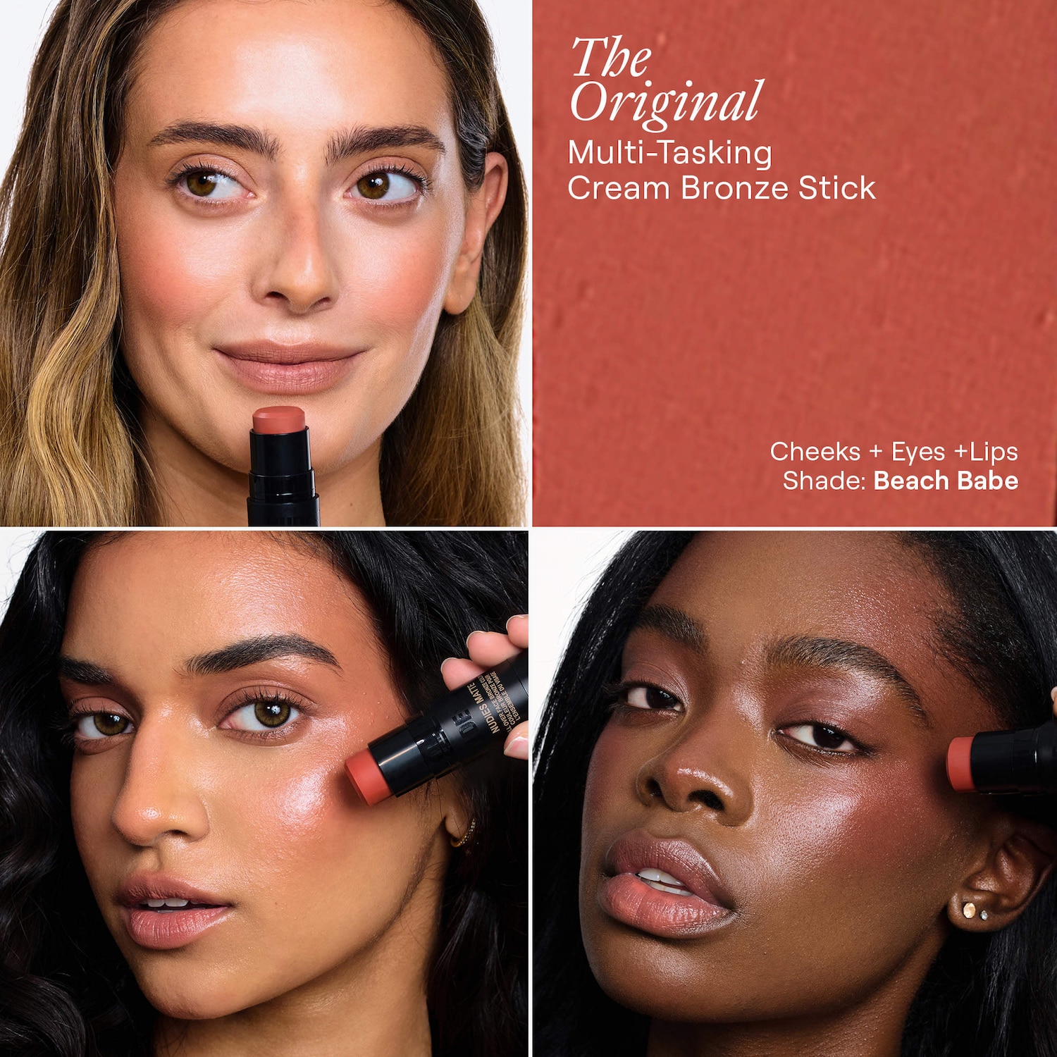 Bâton bronzant crème Nudies