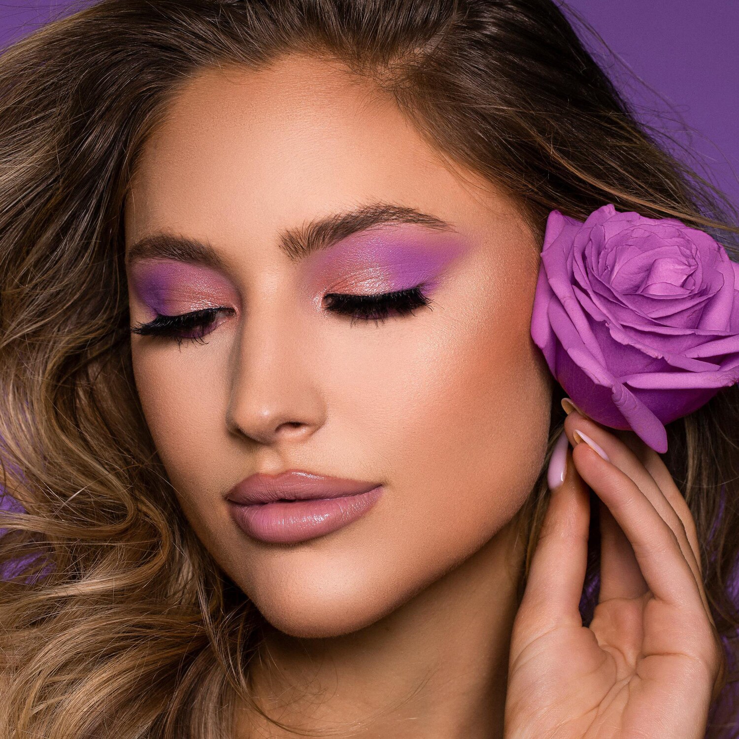 Sweet Violet Fun Sized Eyeshadow Palette Violet Voss Sephora