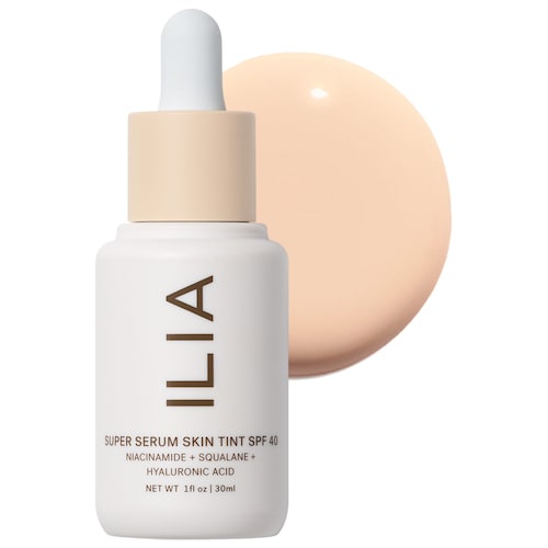 Тонирующая сыворотка для лица ILIA Super Serum Skin Tint SPF 40