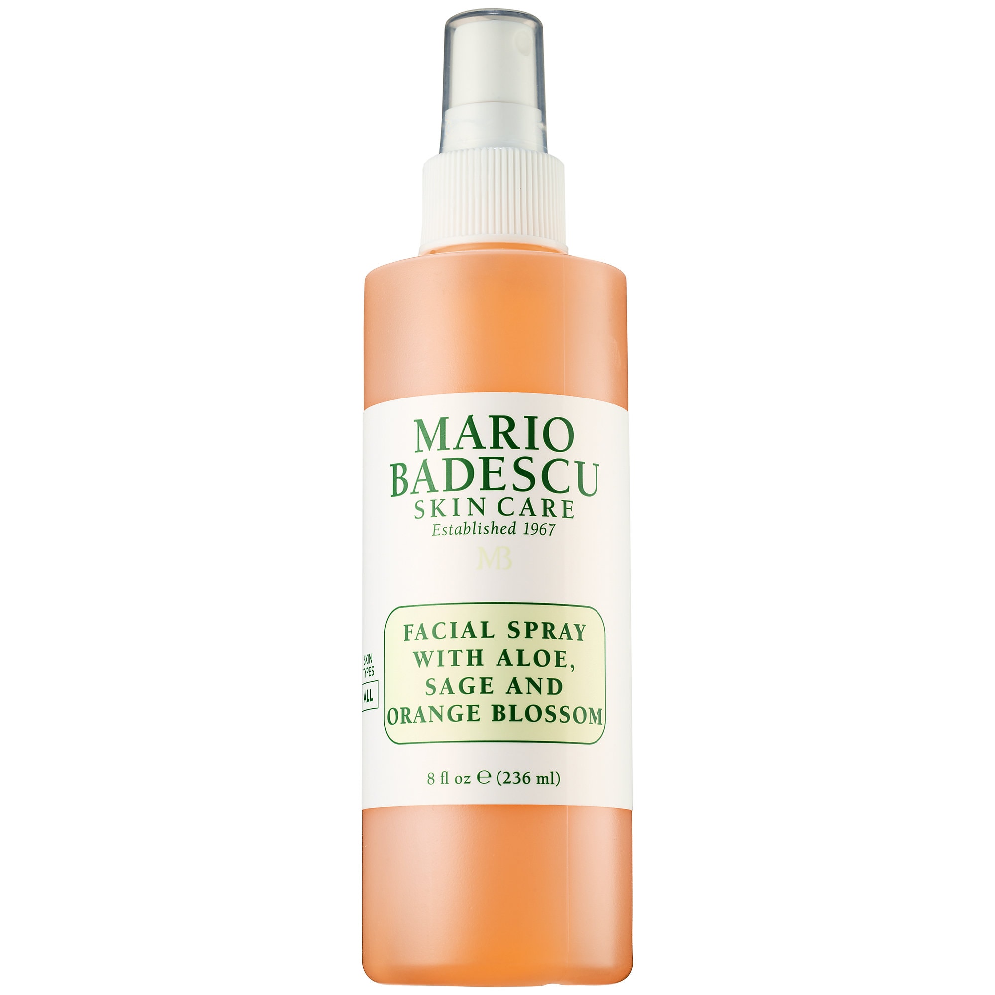 MARIO BADESCU FACIAL SPRAY WITH ALOE SAGE & ORANGE BLOSSOM 8.0 OZ/ 236 ML,2334126