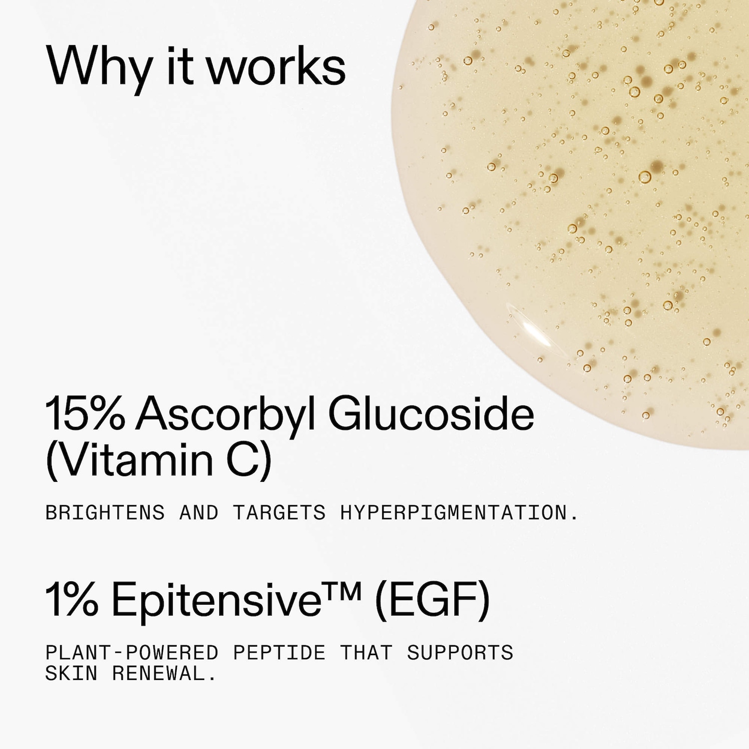 15% Vitamin C & EGF Brightening Serum