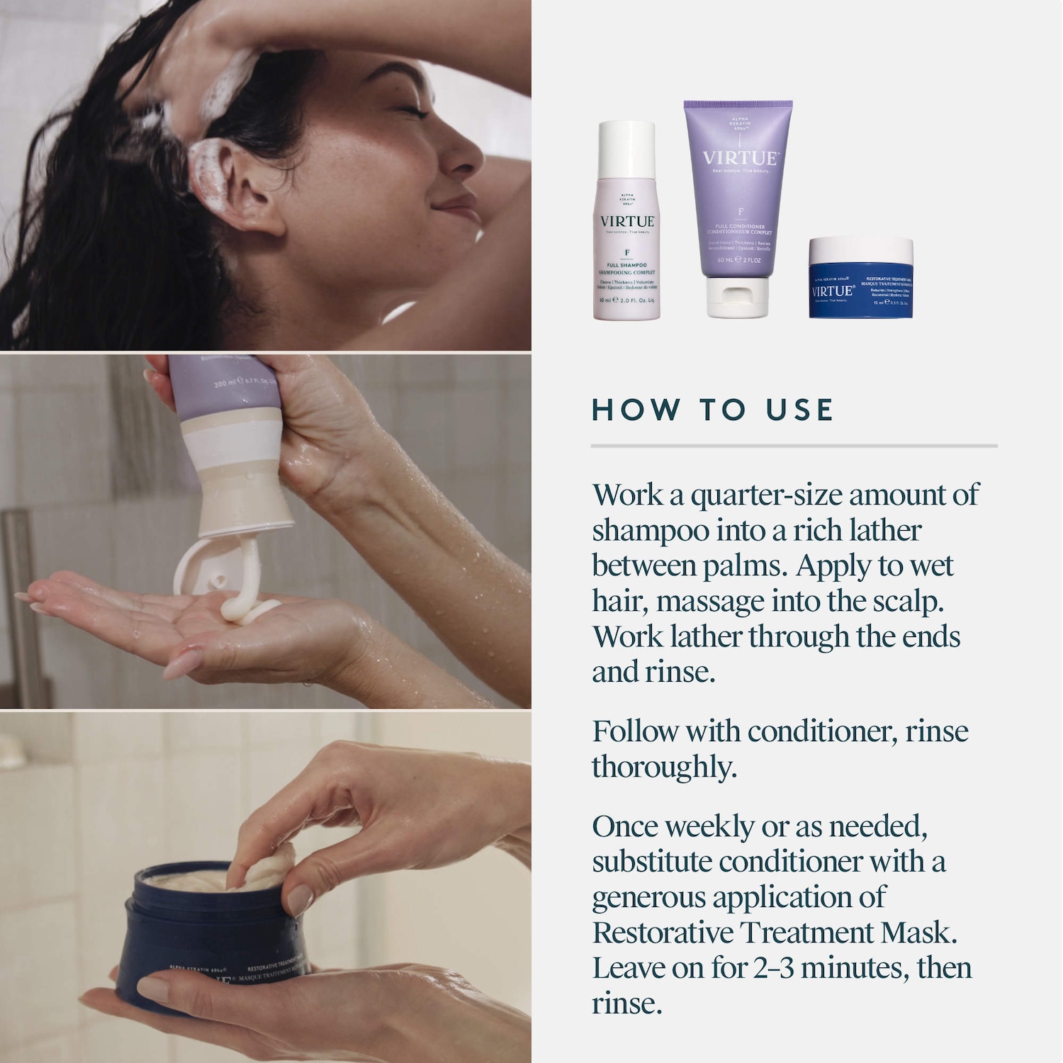 Full Discovery Set - Volumize and Thicken - Virtue | Sephora