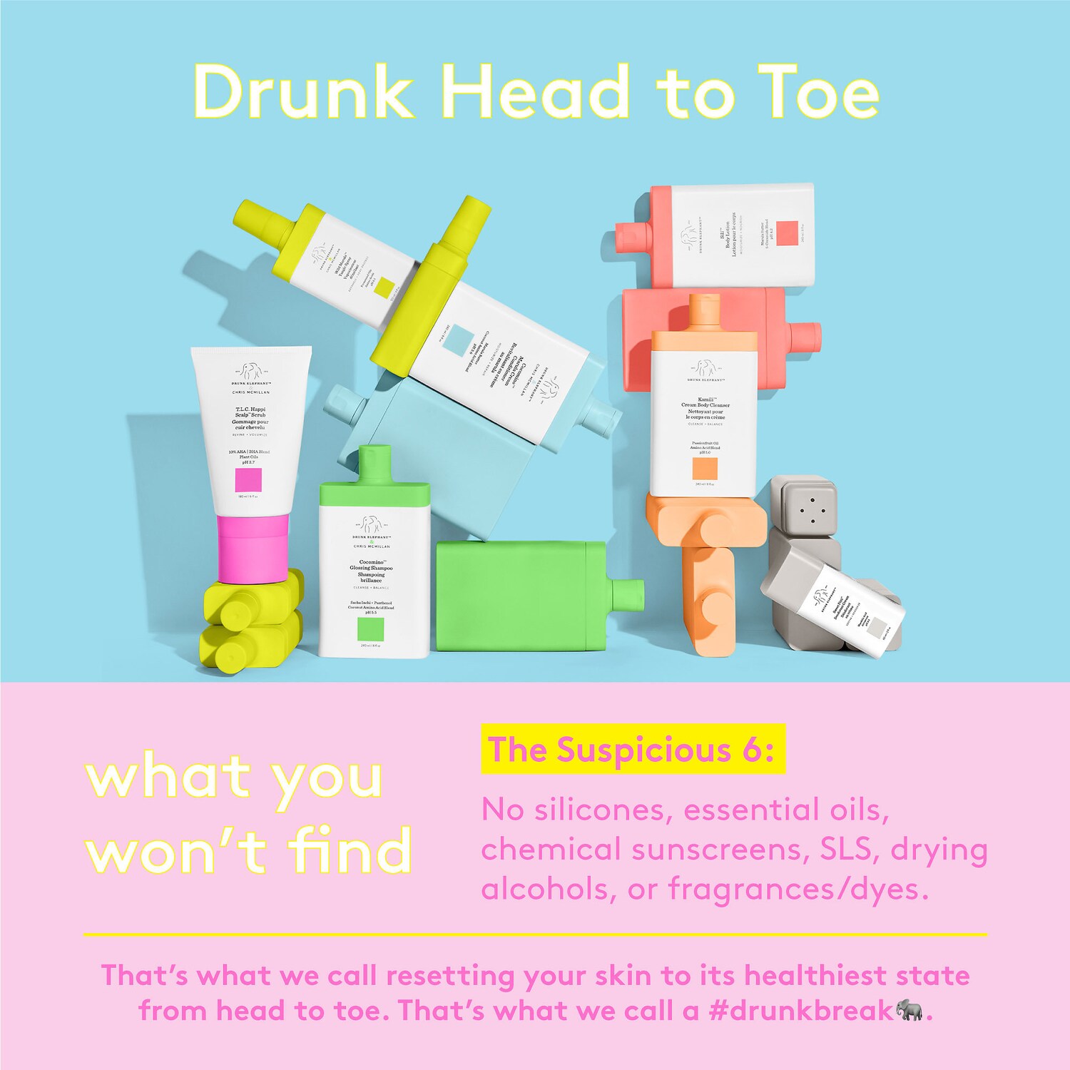 drunk elephant cream body cleanser