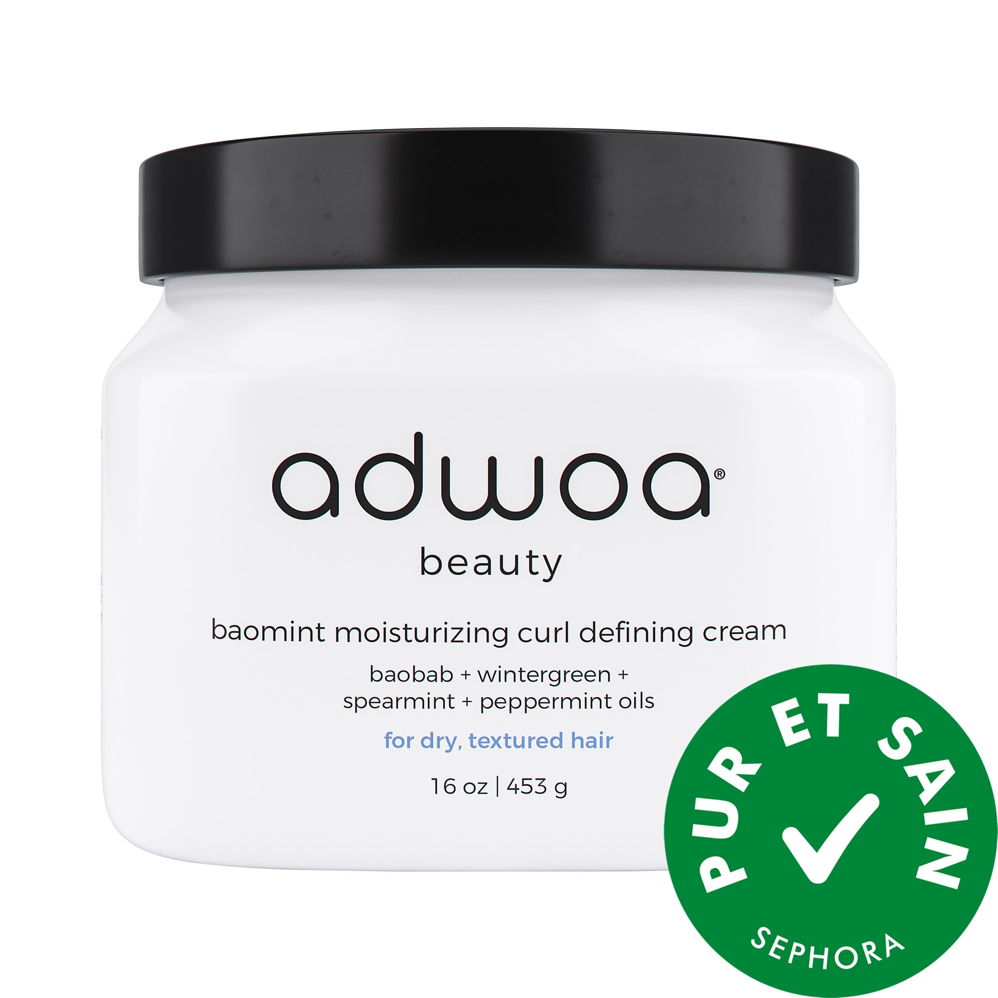 adwoa beauty Crème hydratante définition de boulcles de Baomint™ 16 / 453