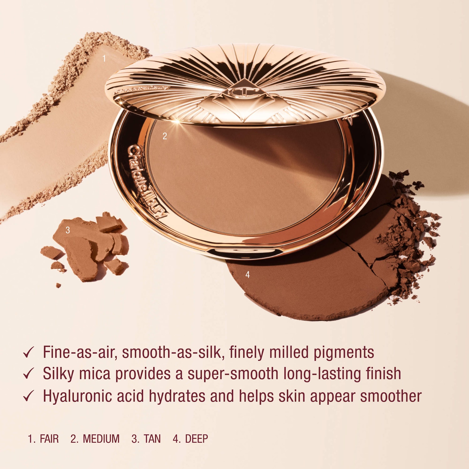 Refillable Airbrush Matte Bronzer