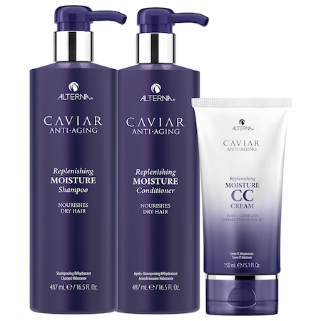 CAVIAR Anti-Aging Replenishing Moisture Jumbo Trio
