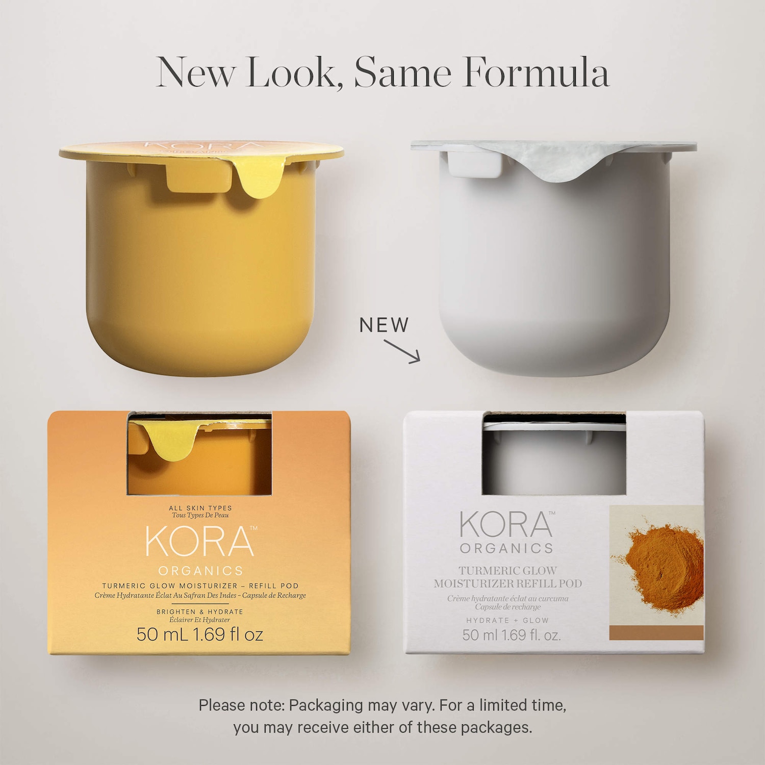 Turmeric Glow Brightening Refillable Moisturizer