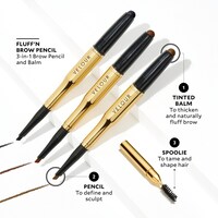 Fluff`n Brow Pencil - 3-in-1 Brow Pencil and Balm