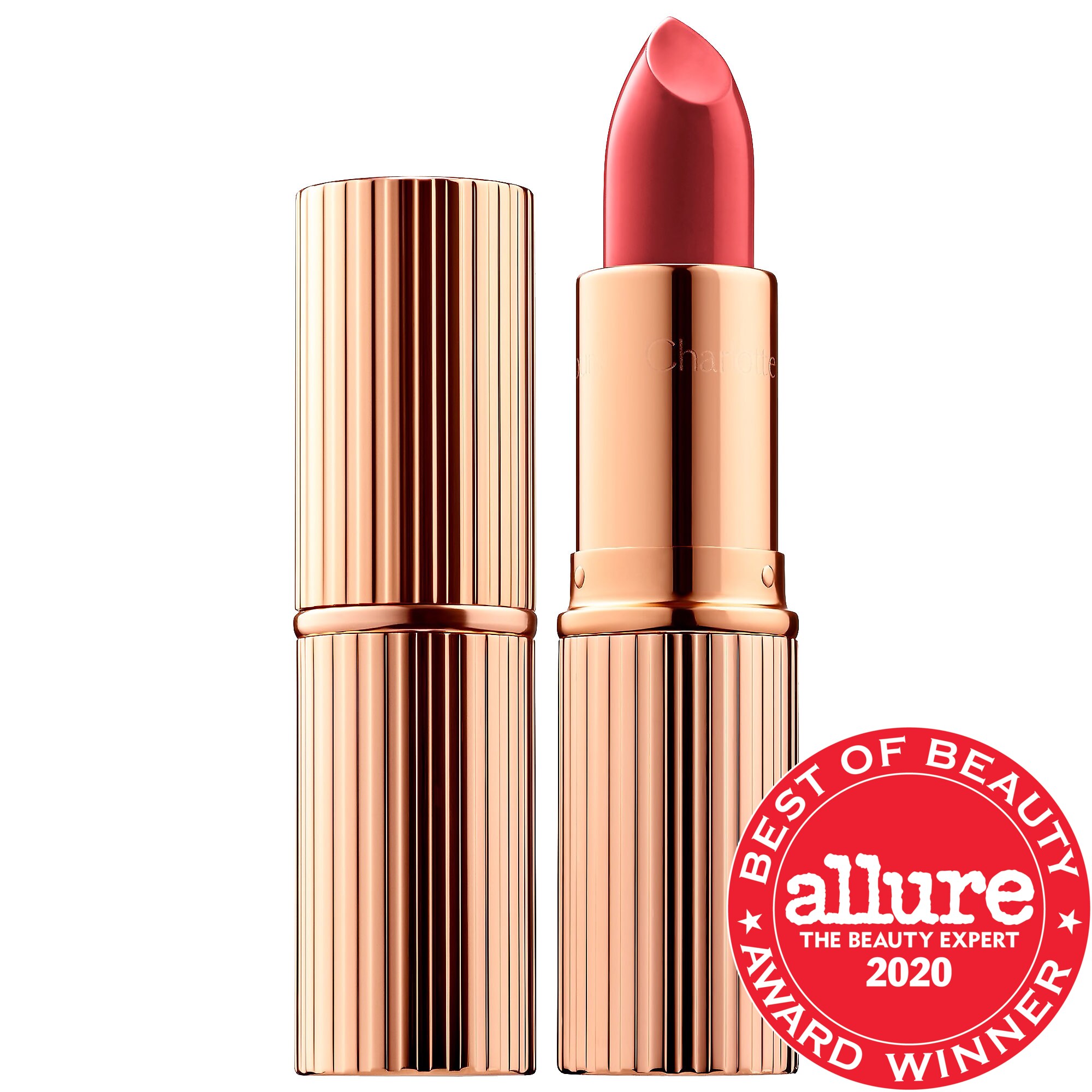 Charlotte Tilbury K.I.S.S.I.N.G Lipstick Coral Kiss 0.12 oz