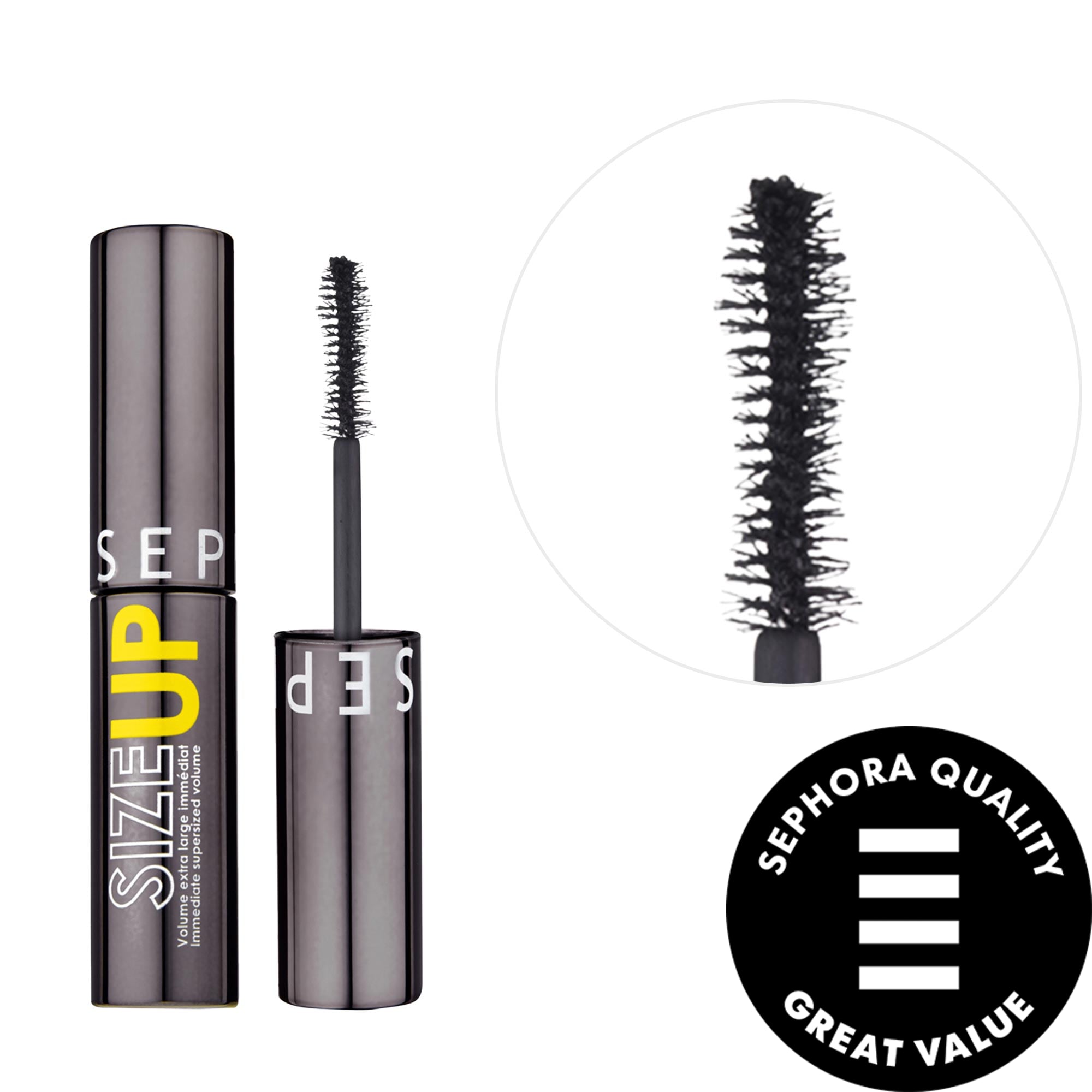 SEPHORA COLLECTION Mini Size Up Volumizing Mascara 0.17 oz / 4.8 g