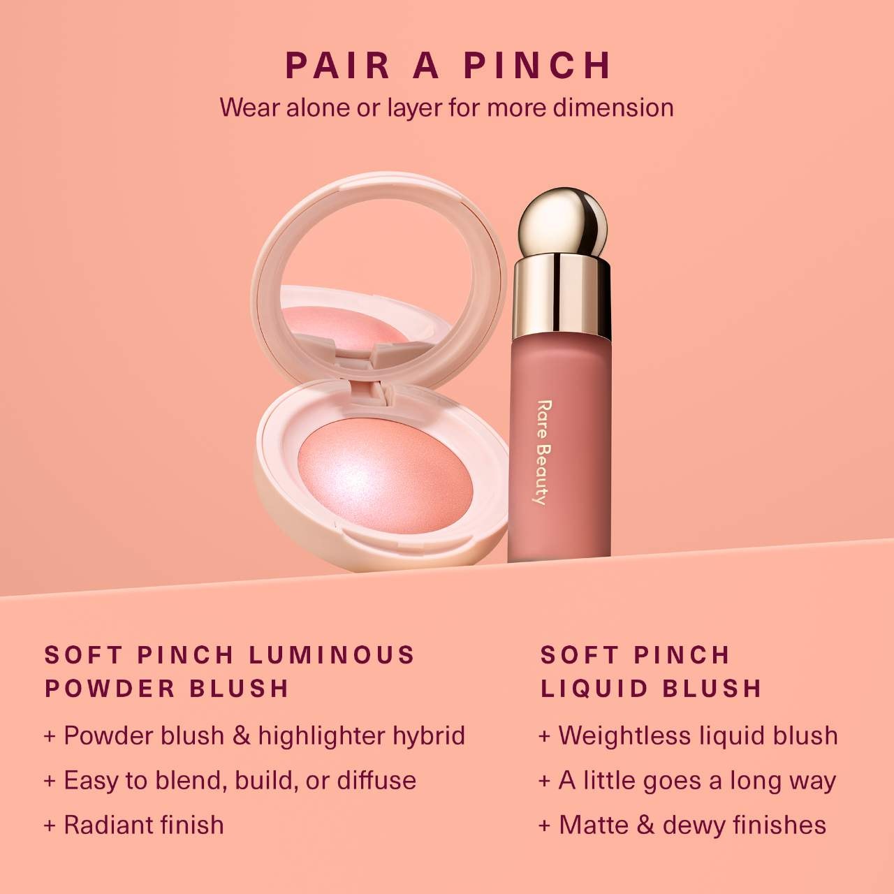 Soft Pinch Liquid Blush - Rare Beauty by Selena Gomez | Sephora