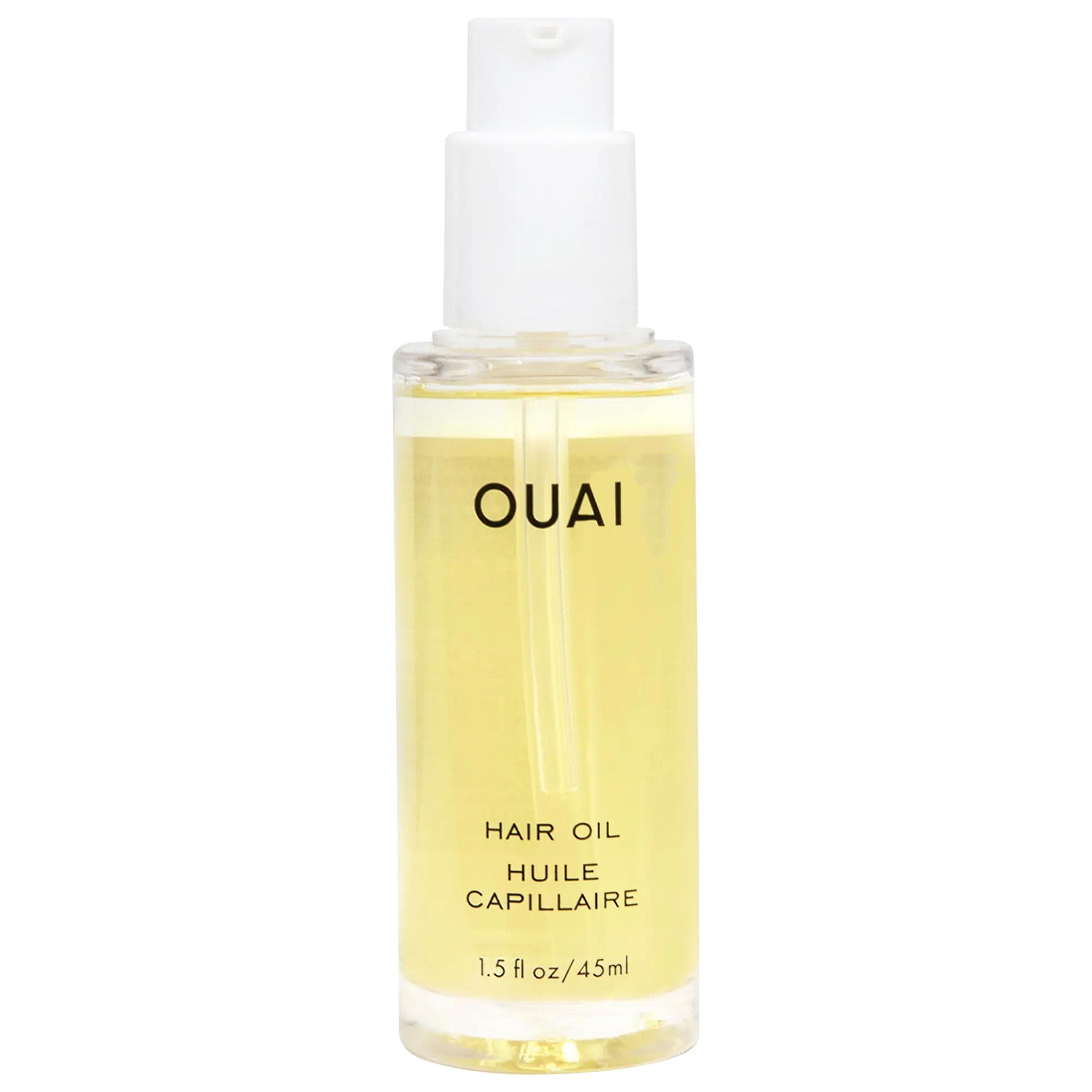 OUAI Mini Lightweight Heat-Protecting Hair Oil for Frizz Control 0.45 oz/ 13 mL