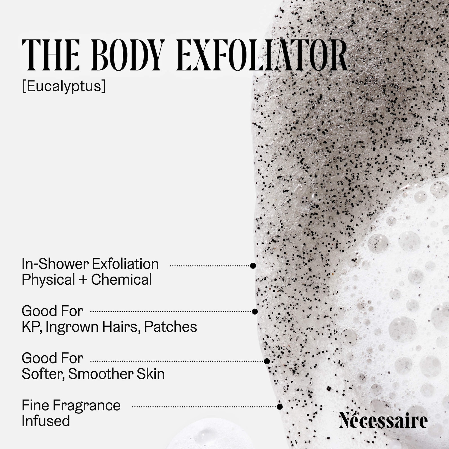 The Body Exfoliator - Physical + Chemical Exfoliant Cleanse