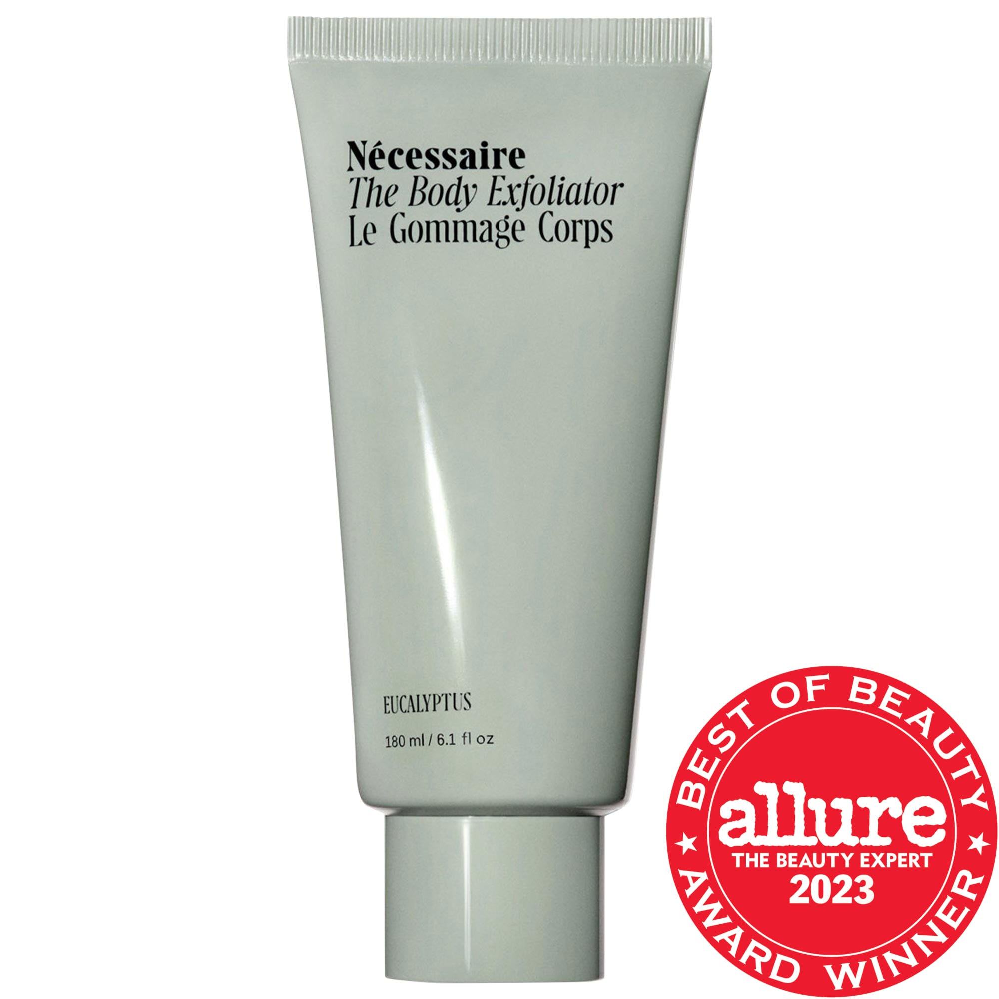 Nécessaire The Body Exfoliator - Physical + Chemical Exfoliant Cleanse 6.1 oz/180 mL