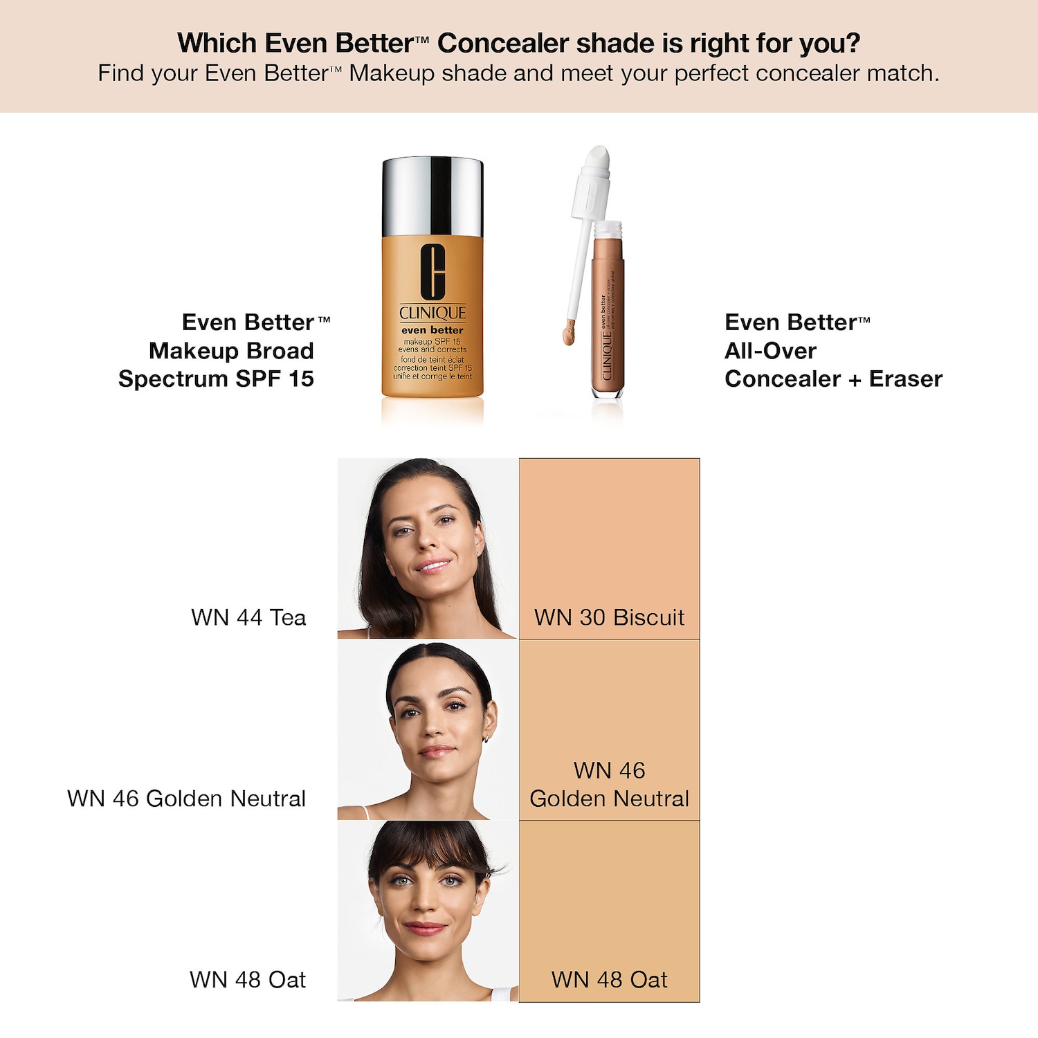 Even Better™ All-Over Concealer + Eraser - CLINIQUE | Sephora