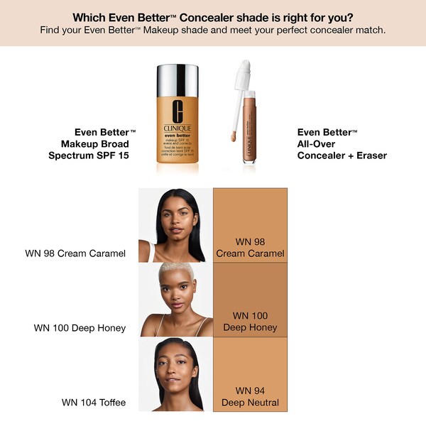Even Better™ AllOver Concealer + Eraser CLINIQUE Sephora