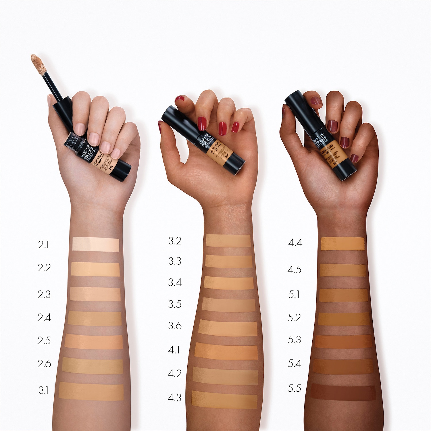 MAKE UP FOR EVER Velvet Skin Concealer - Thumbnail 2