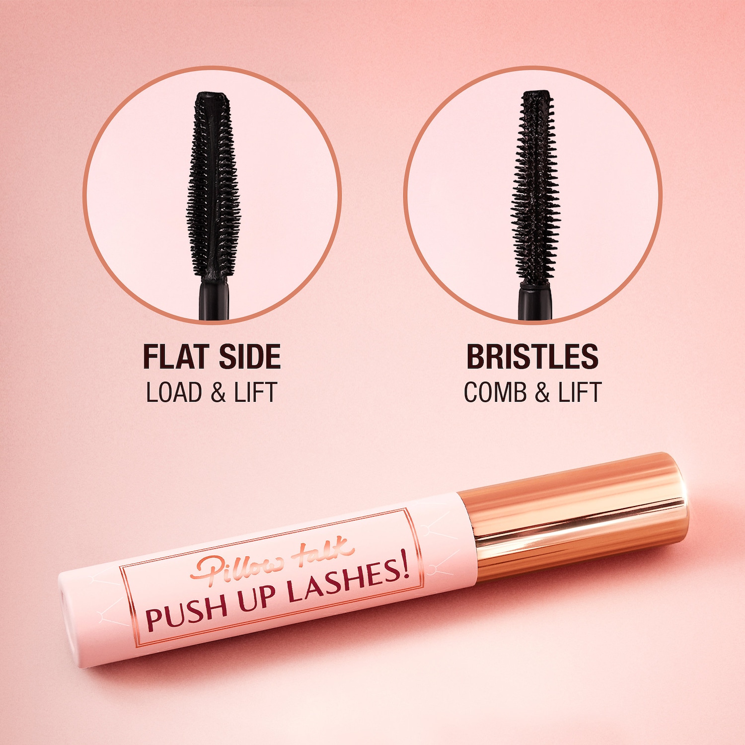 Тушь для объёма и удлинения ресниц Charlotte Tilbury Pillow Talk Push Up Lashes — фото 5