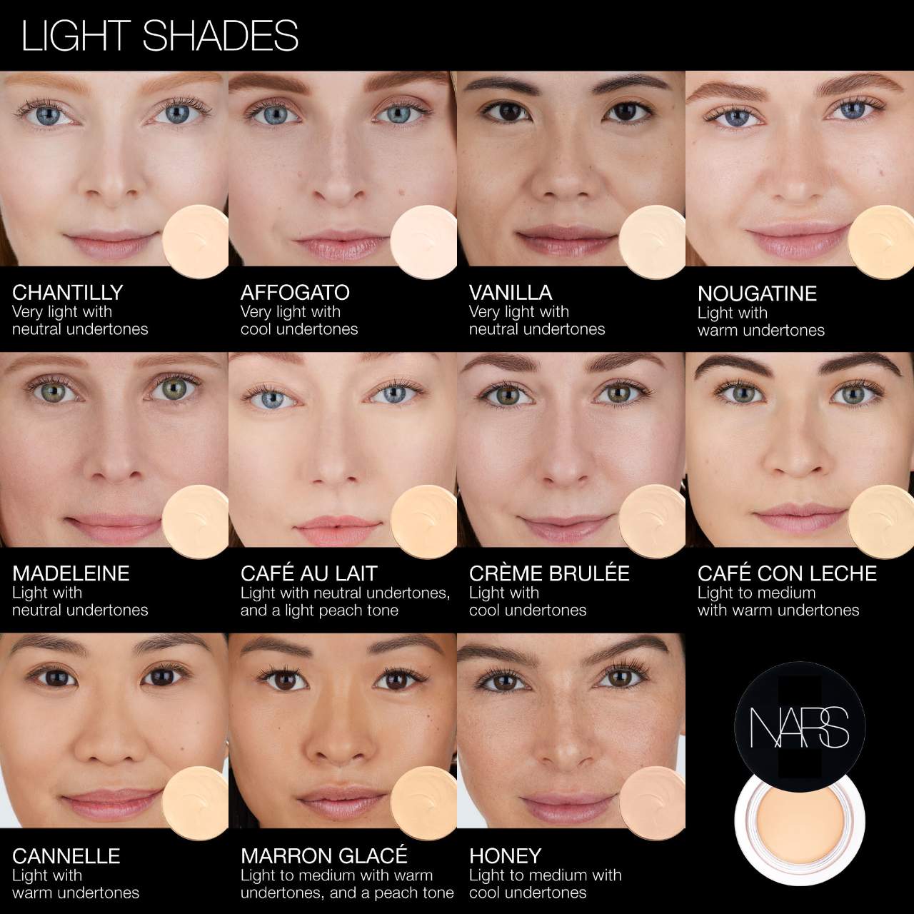 Стойкий консилер полного покрытия с гиалуроновой кислотой NARS Soft Matte Complete, цвет: Affogato — фото 7