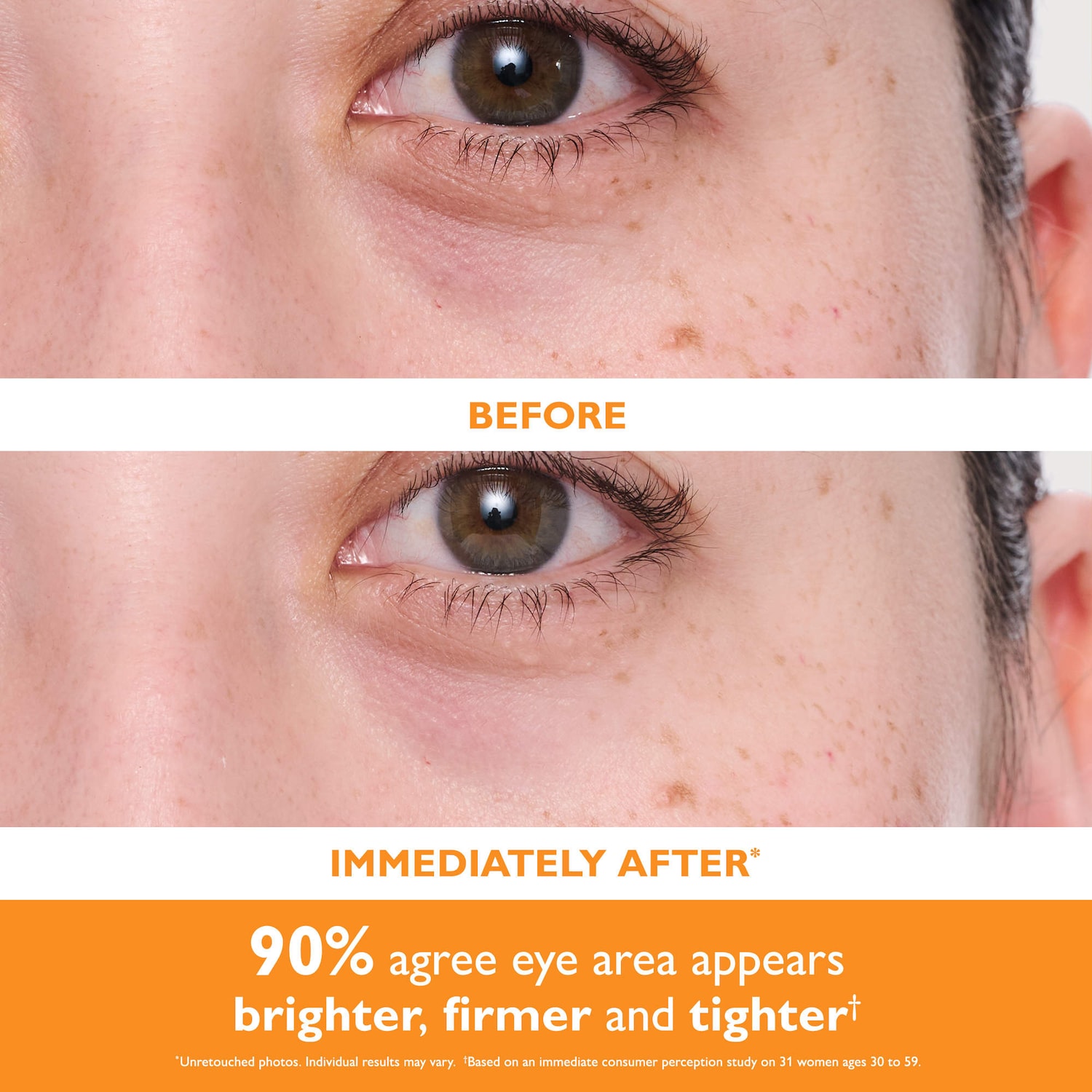 Timbres de gel hydratant illuminant pour les yeux Potent-C™