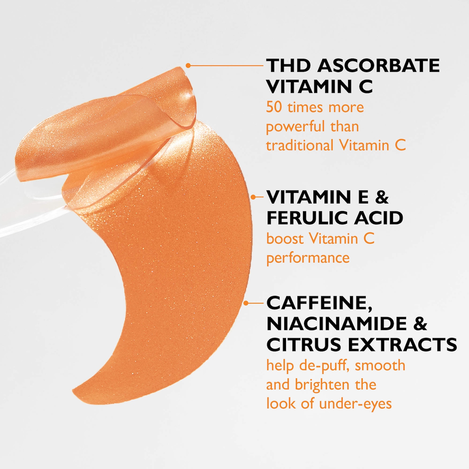 Potent-C™ Power Brightening Hydra-Gel Eye Mask Patches for Under-Eye Bags and Fine Lines