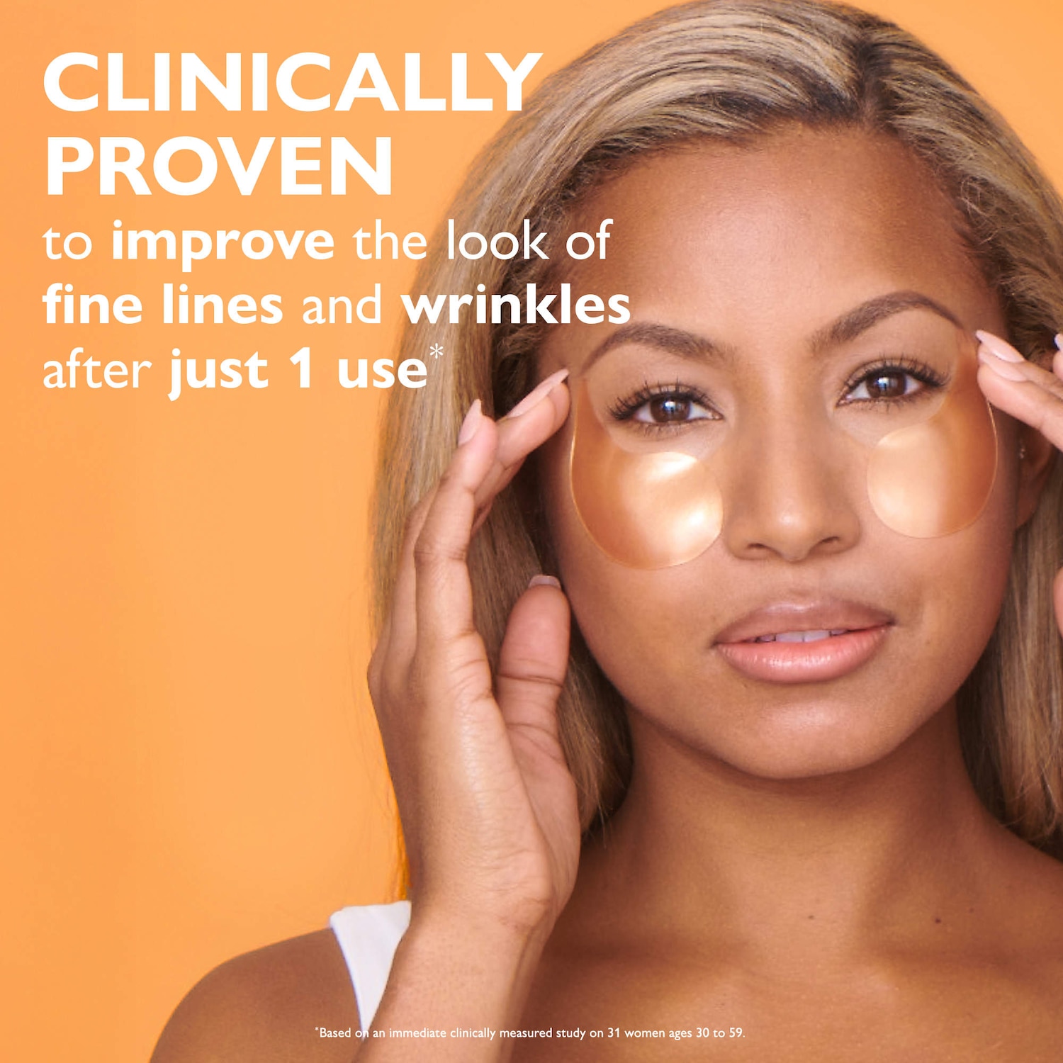 Timbres de gel hydratant illuminant pour les yeux Potent-C™