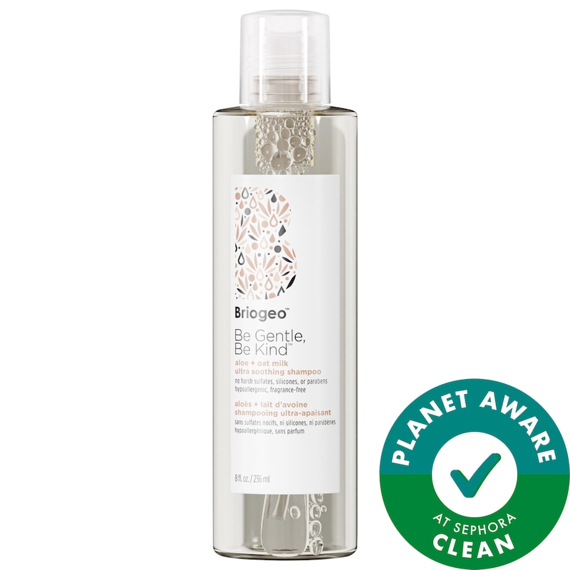 Be Gentle, Be Kind Aloe + Oat Milk Ultra Soothing Fragrance-free Hypoallergenic Shampoo
