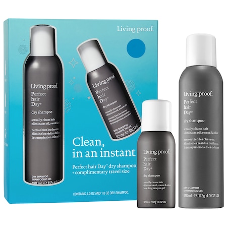 Clean, in an instant Perfect Hair Day Dry Shampoo Set
