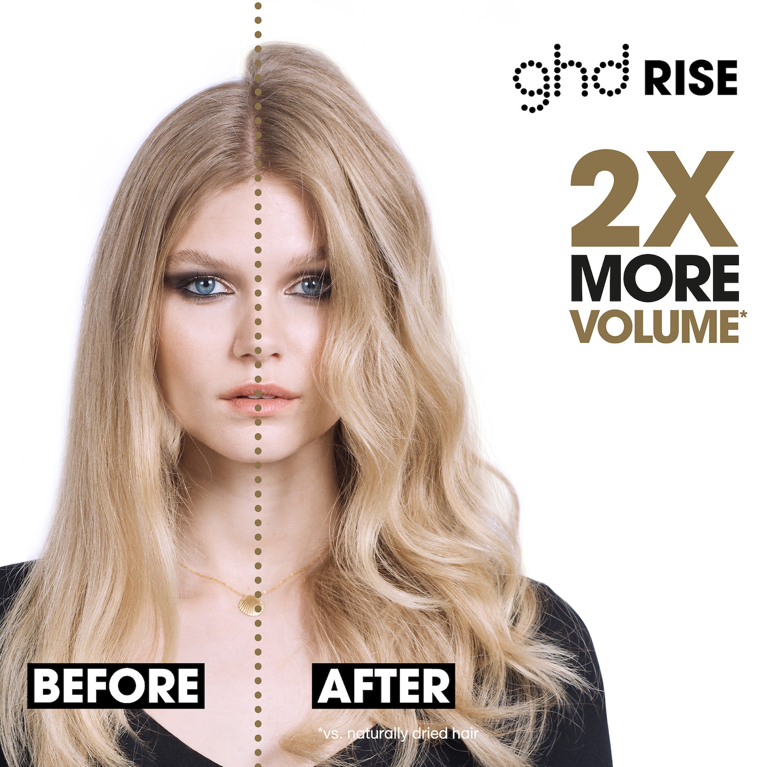Термощётка для объёма волос ghd Rise — фото 7