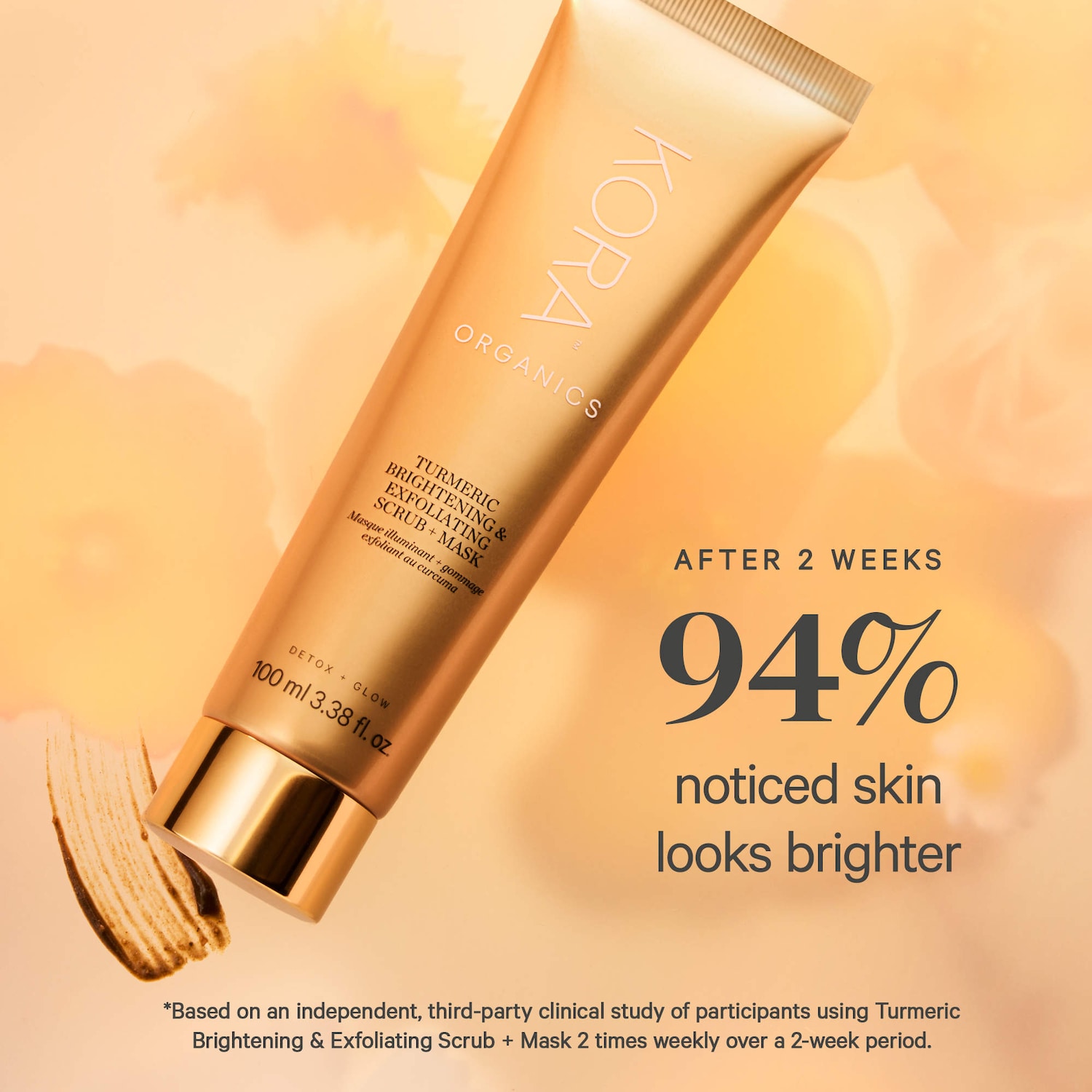 Mini Turmeric BHA Brightening Treatment Mask - KORA Organics | Sephora