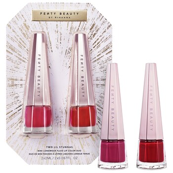 Two Lil Stunnas Mini Longwear Fluid Lip Color Duo Fenty Beauty By Rihanna Sephora
