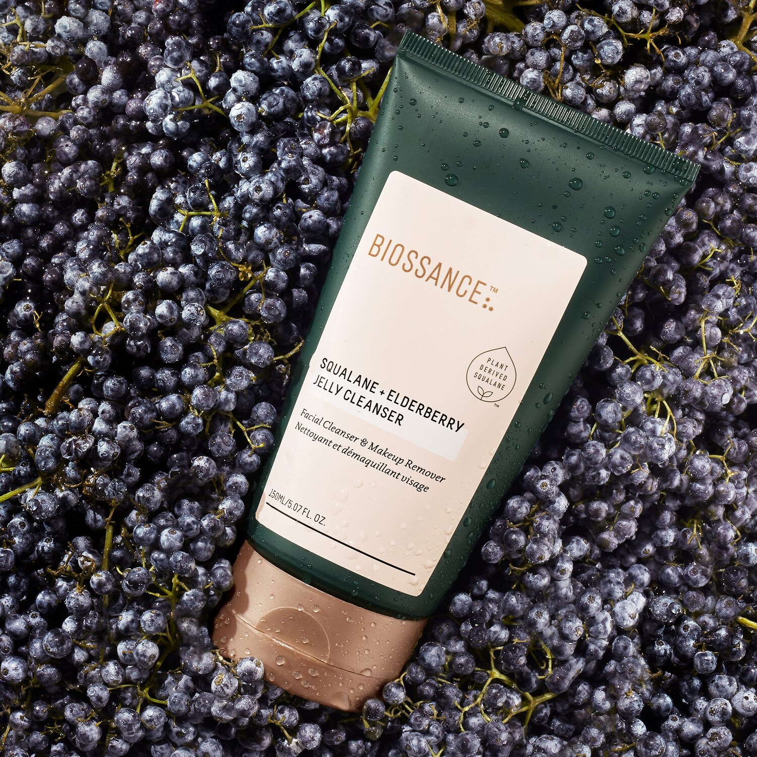 biossance squalane elderberry cleanser